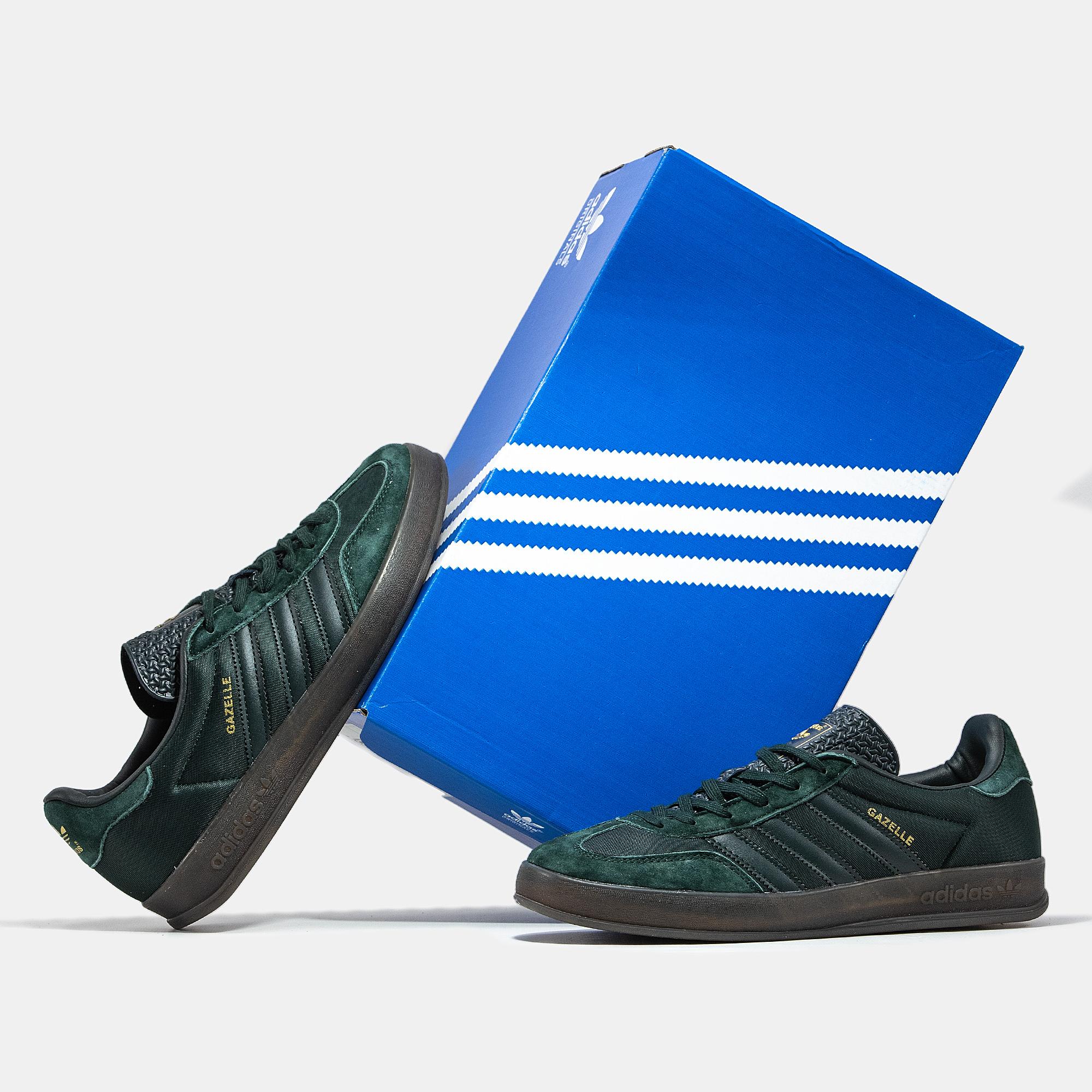 Adidas Gazelle Indoor "Green Black" - изображение 8