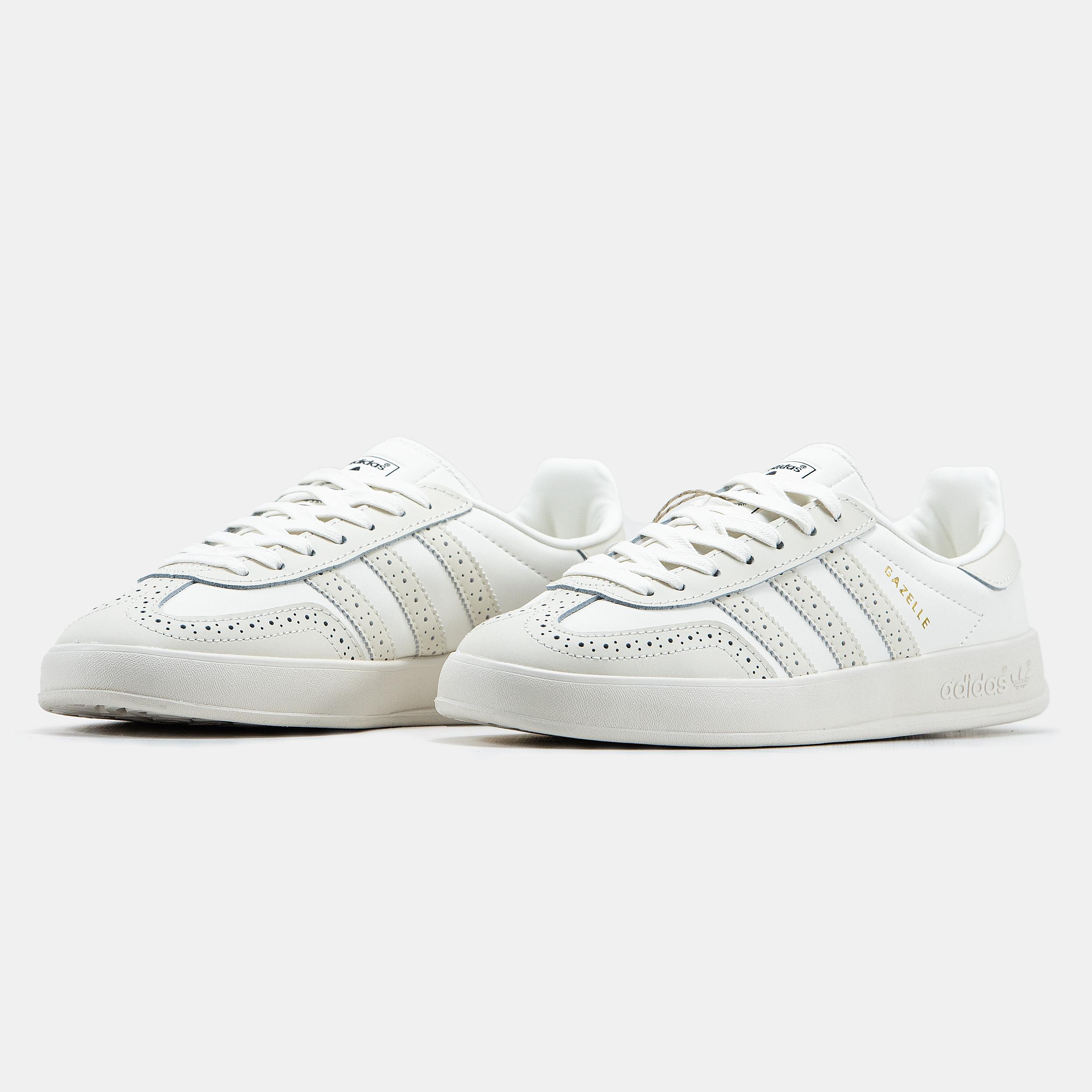 Adidas Gazelle Indoor "White Grey" - изображение 5