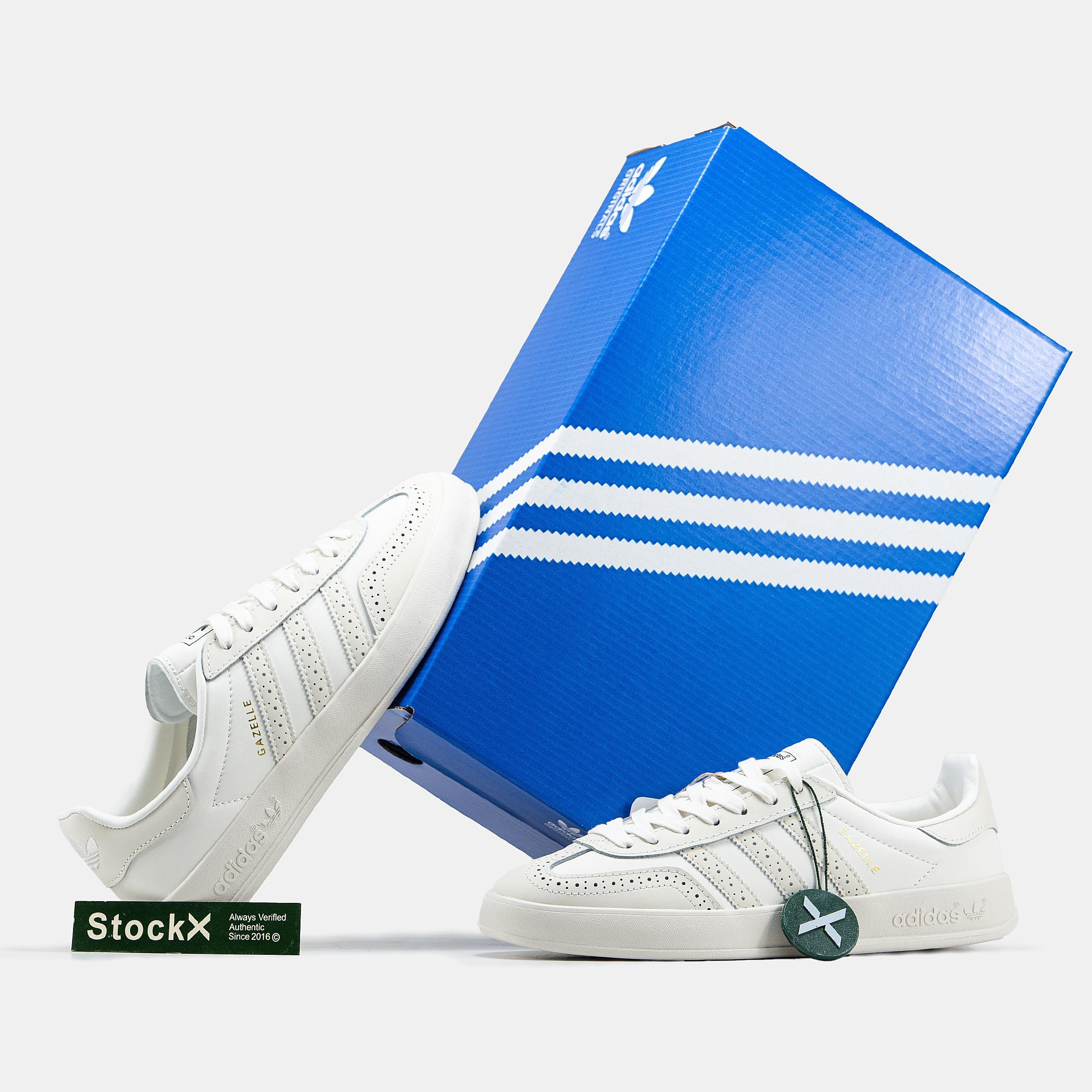 Adidas Gazelle Indoor "White Grey" - изображение 8