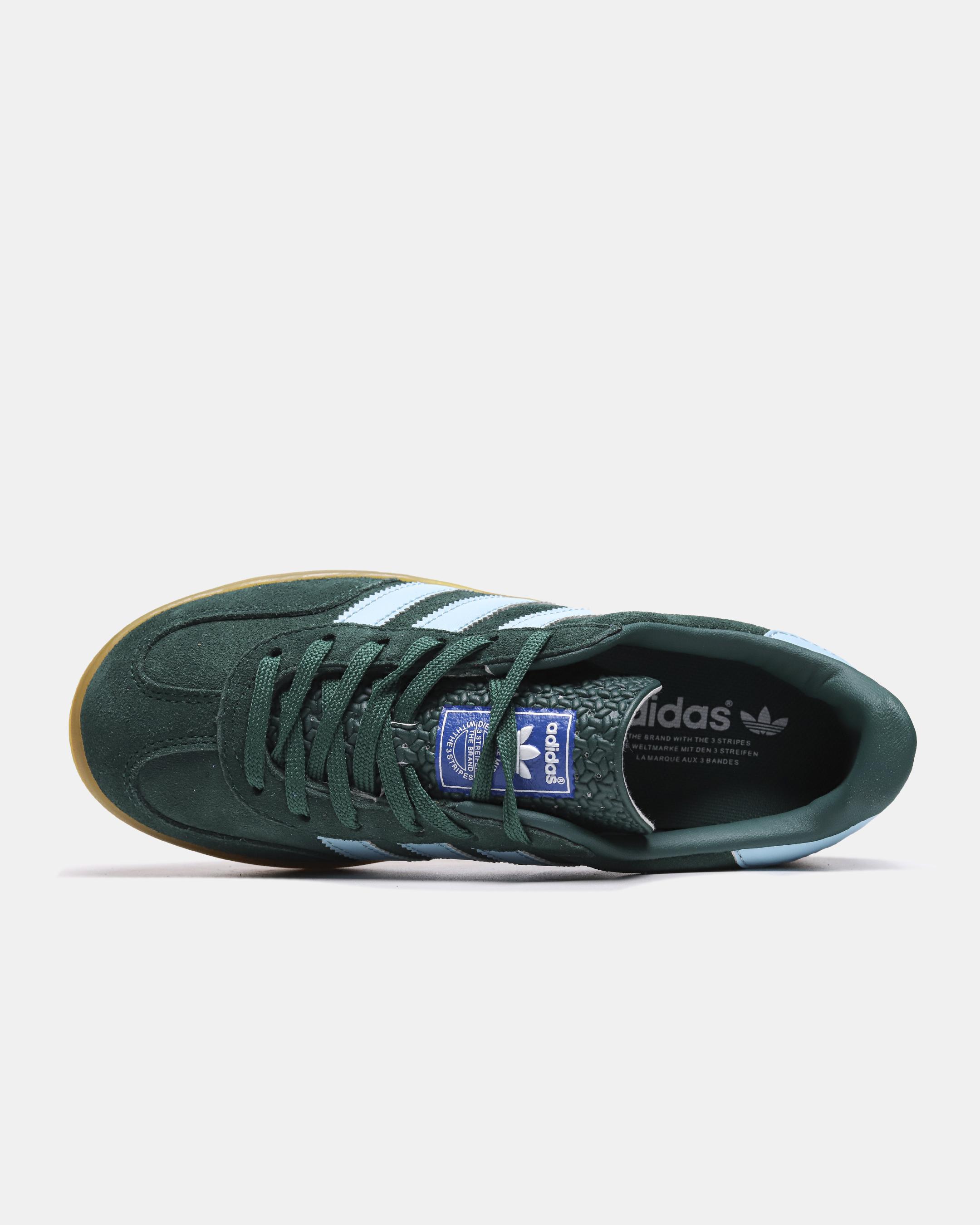 Adidas Gazelle Indoor Dark Green Light Blue - изображение 2