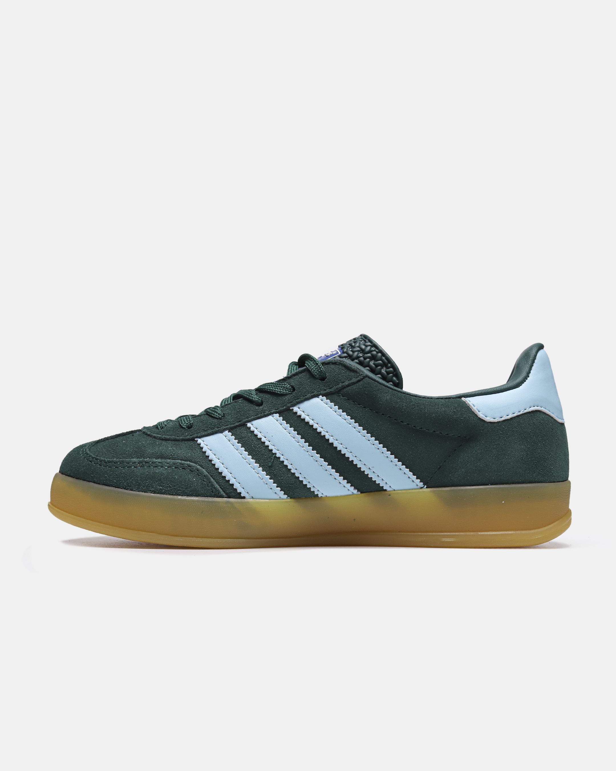 Adidas Gazelle Indoor Dark Green Light Blue - изображение 3