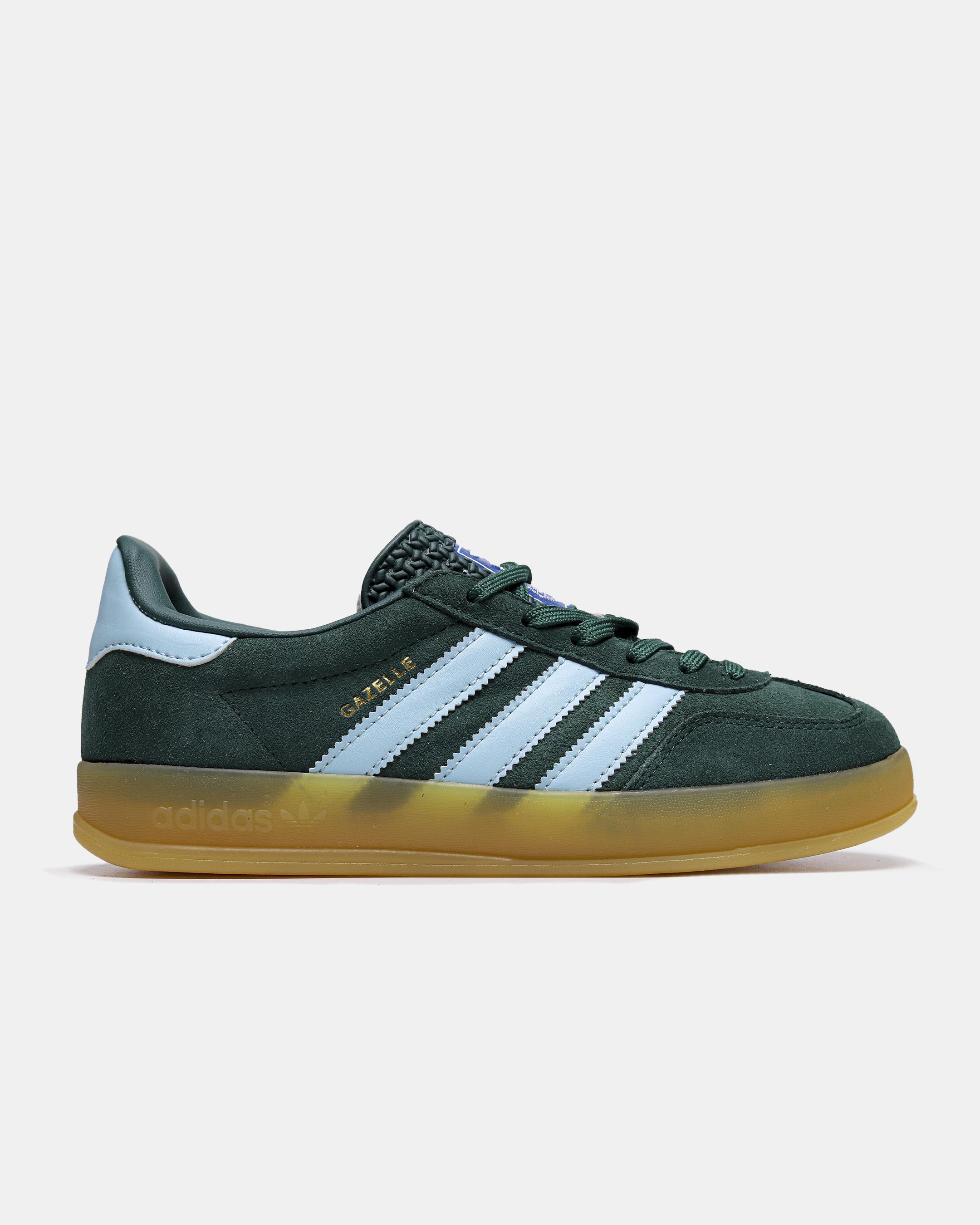 Adidas Gazelle Indoor Dark Green Light Blue - изображение 7