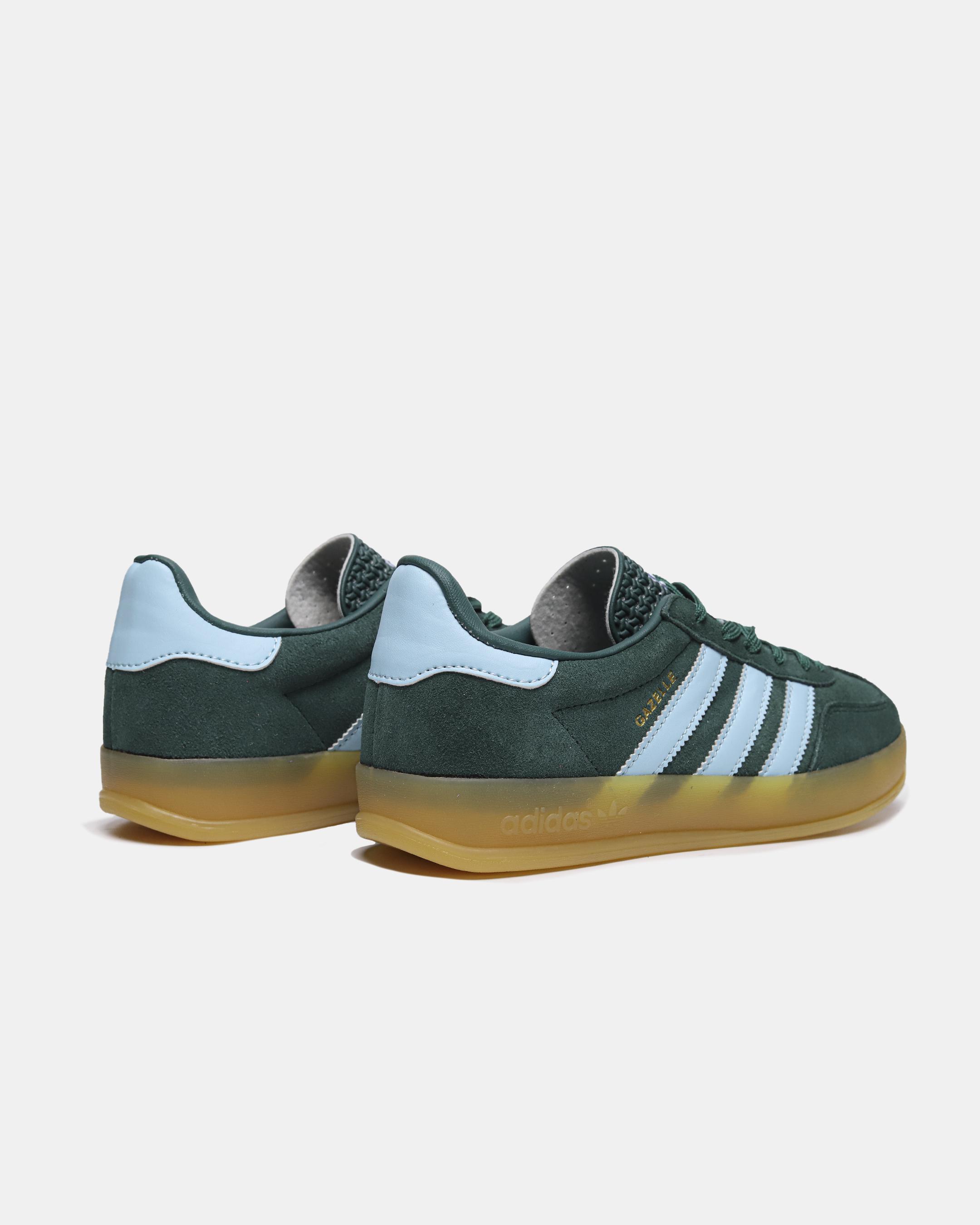 Adidas Gazelle Indoor Dark Green Light Blue - изображение 8