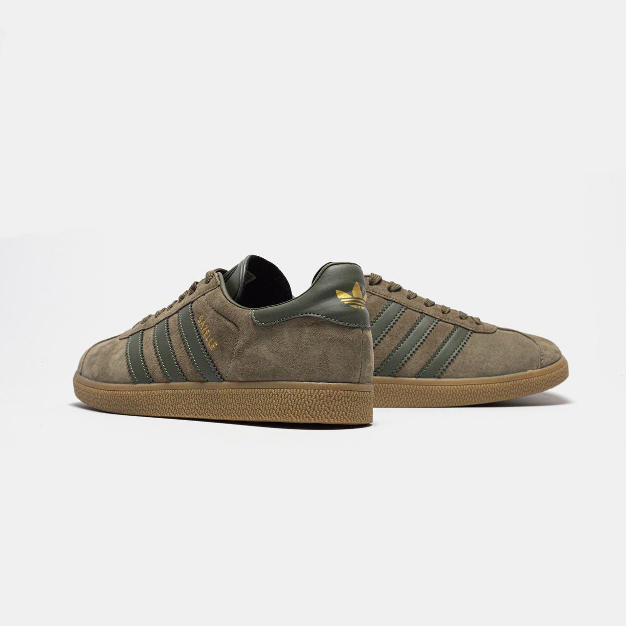 Adidas Gazelle Olive Green Gum - изображение 3