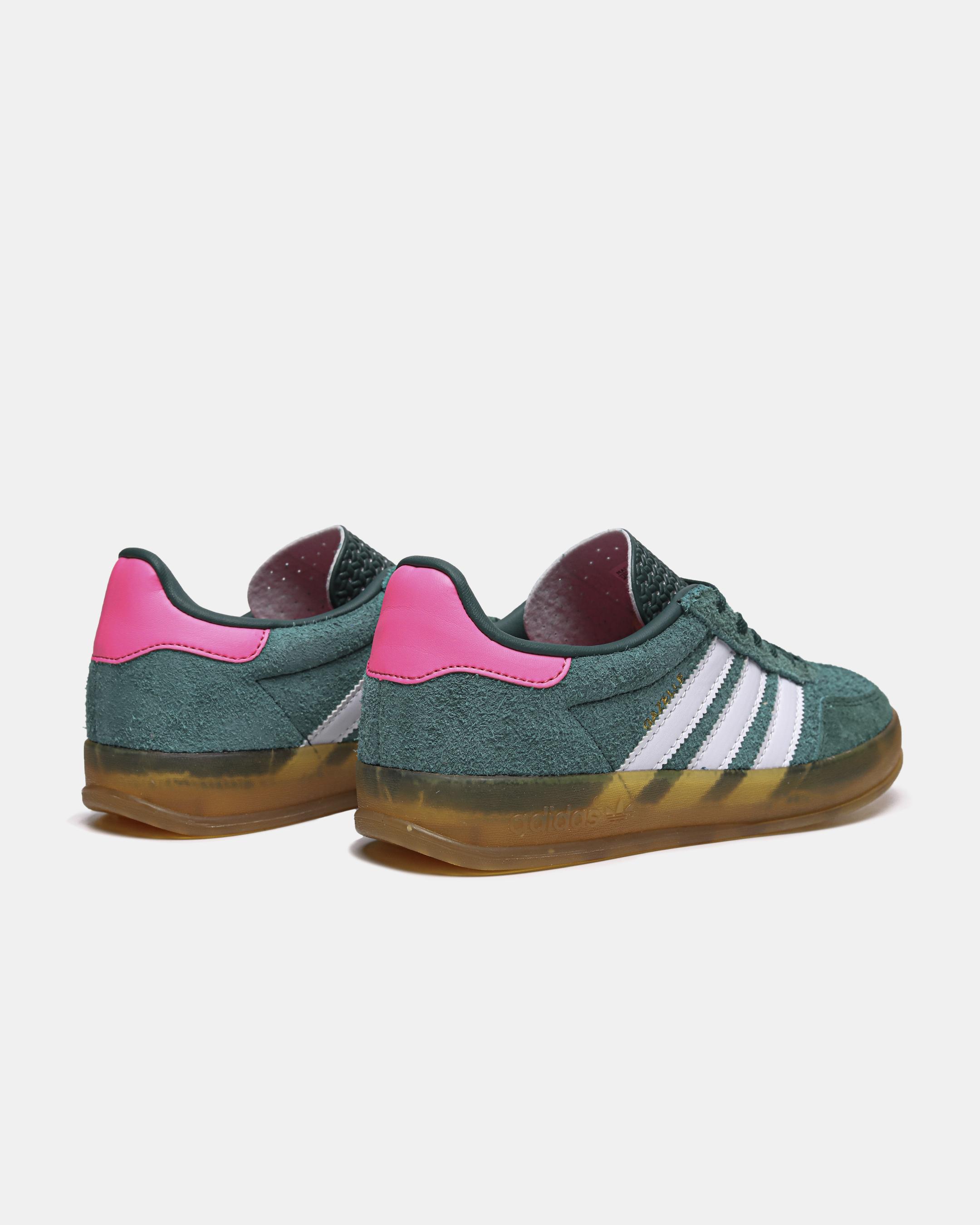 Adidas Gazelle Indoor Green White Pink Gum - изображение 8