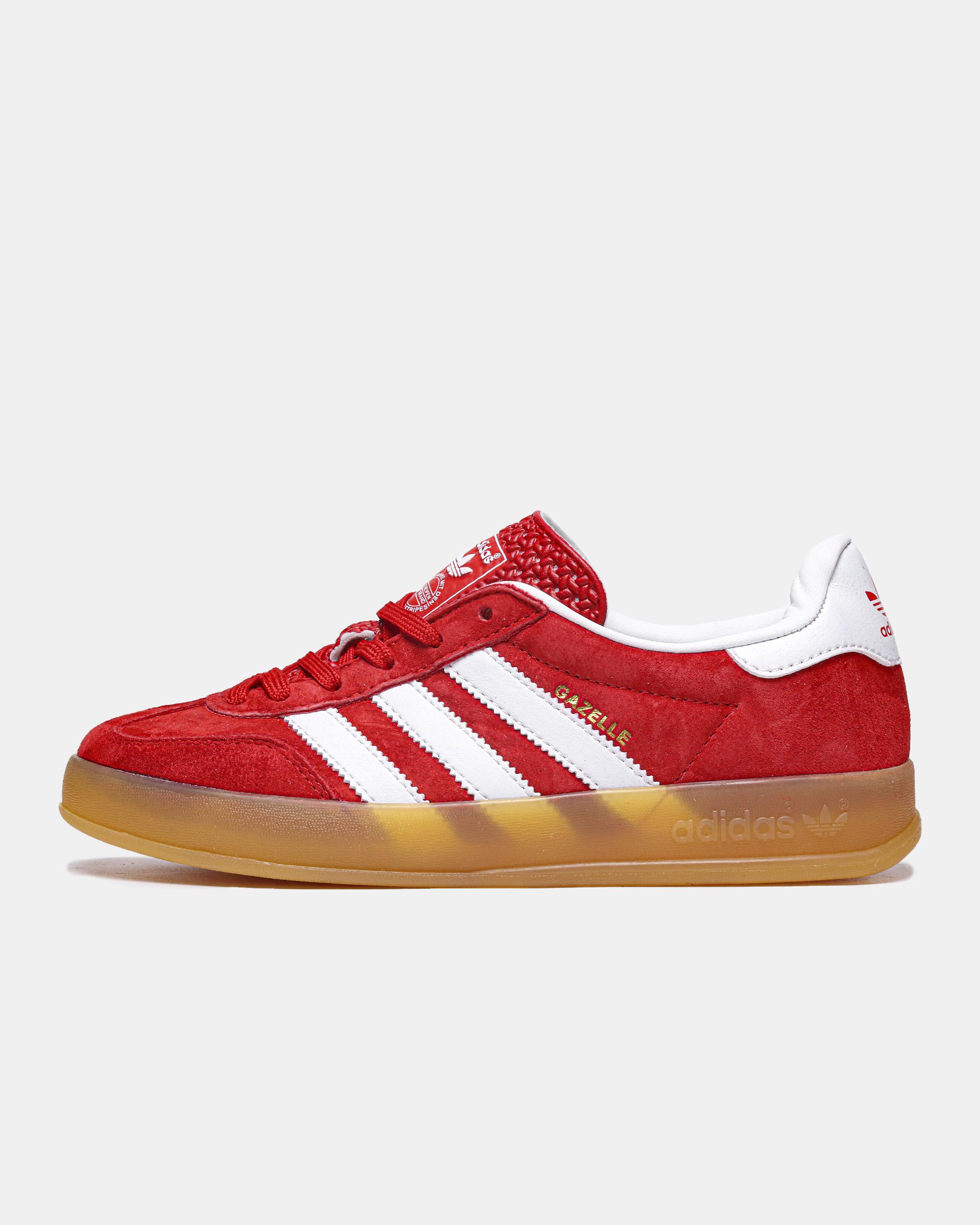 Adidas Gazelle Indoor Red White Gum