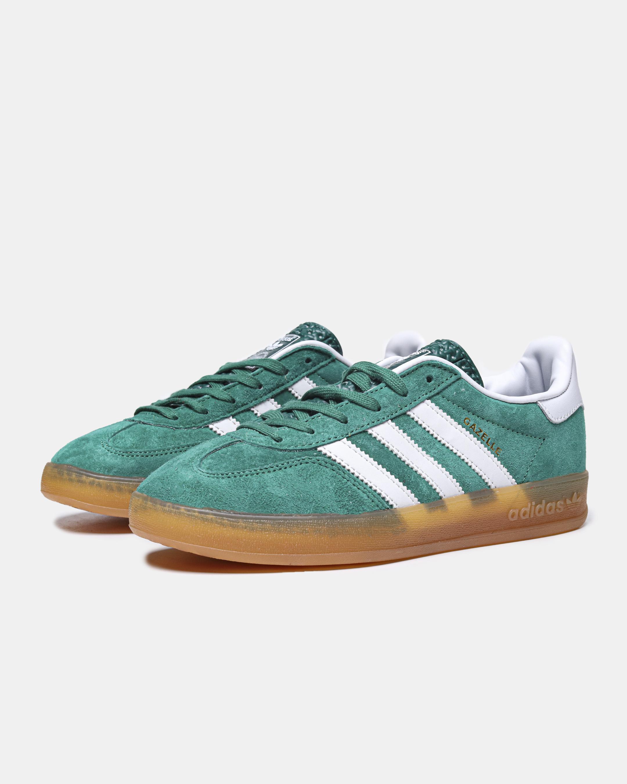 Adidas Gazelle Indoor Green White Gum - изображение 9