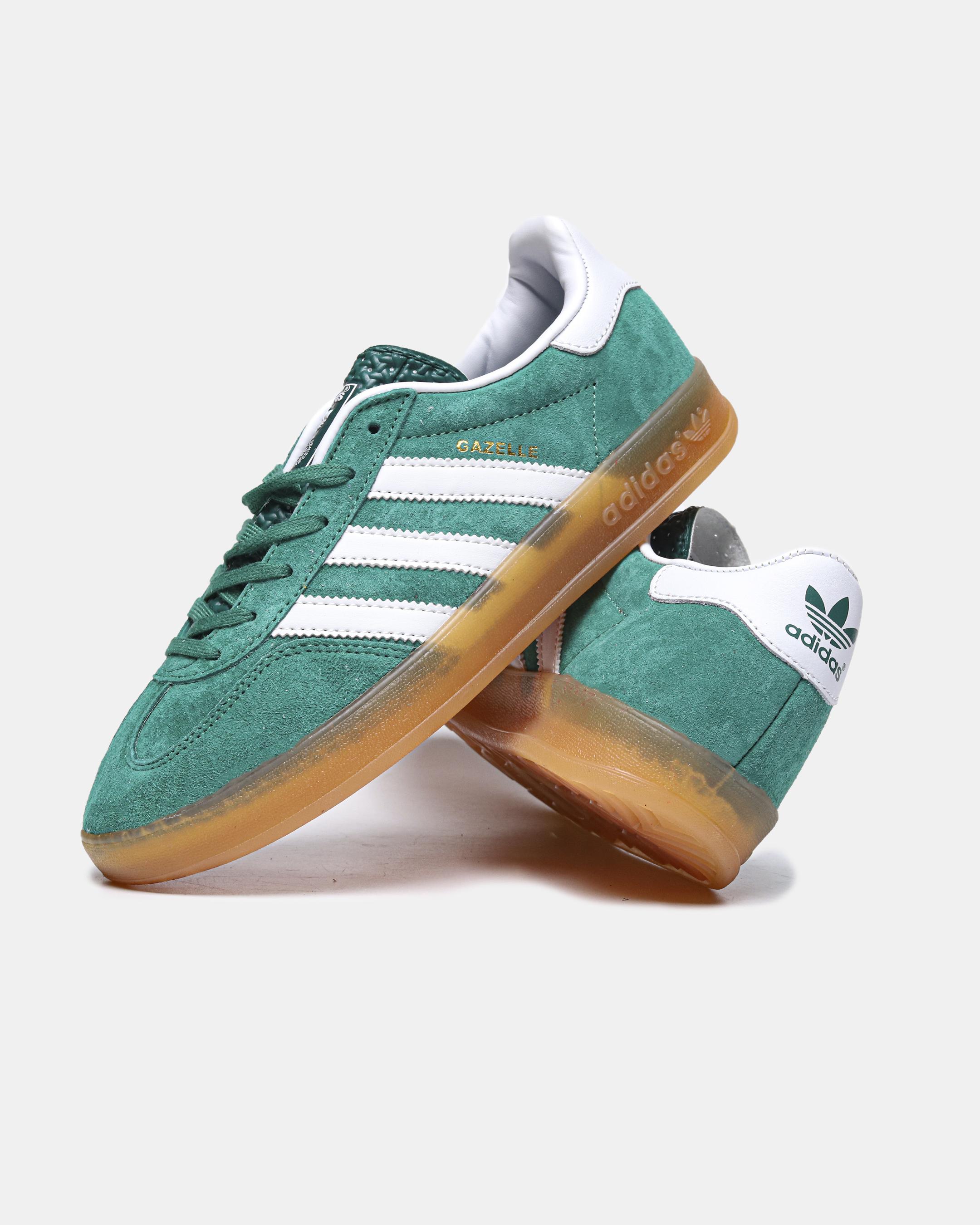 Adidas Gazelle Indoor Green White Gum - изображение 7
