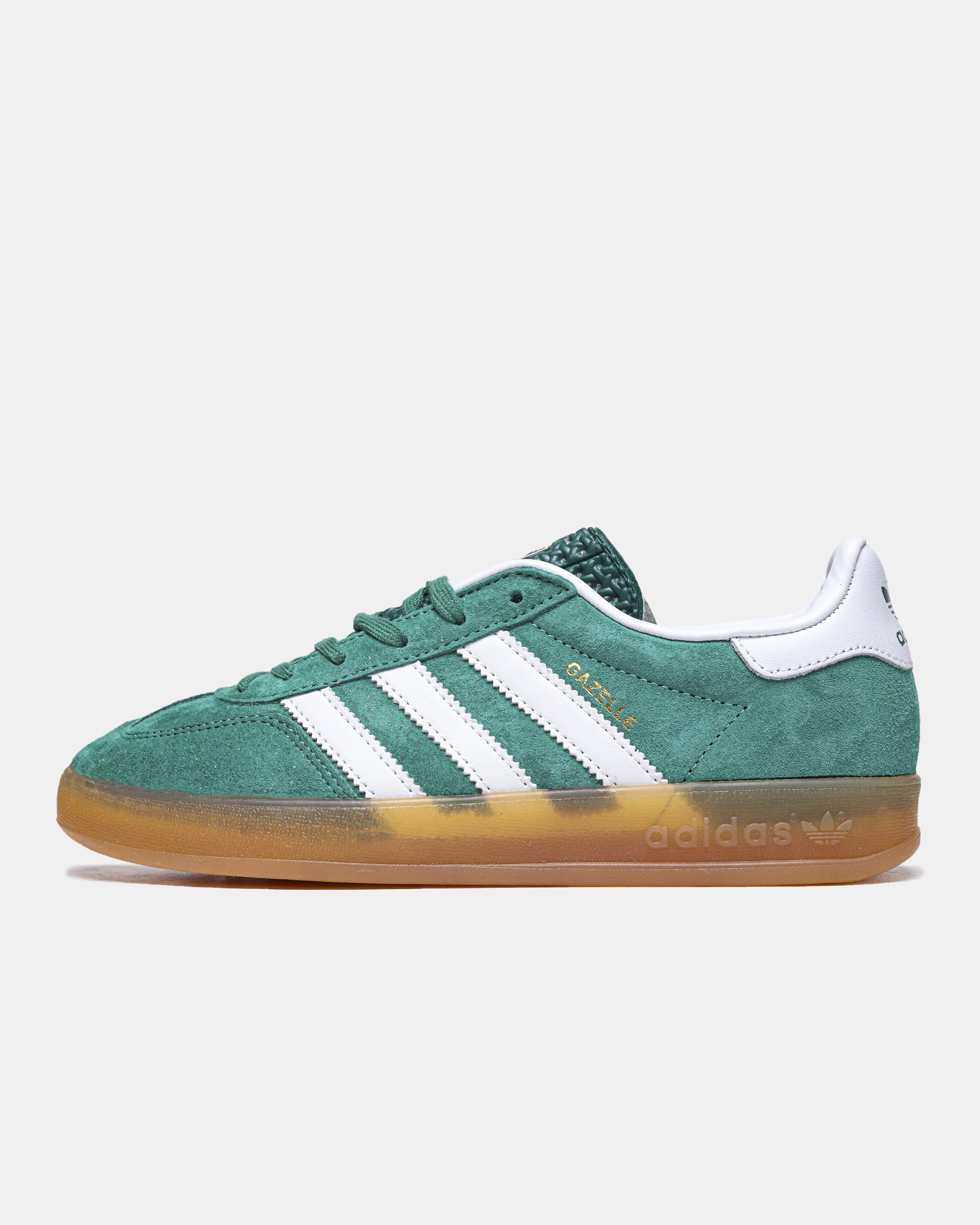 Adidas Gazelle Indoor Green White Gum