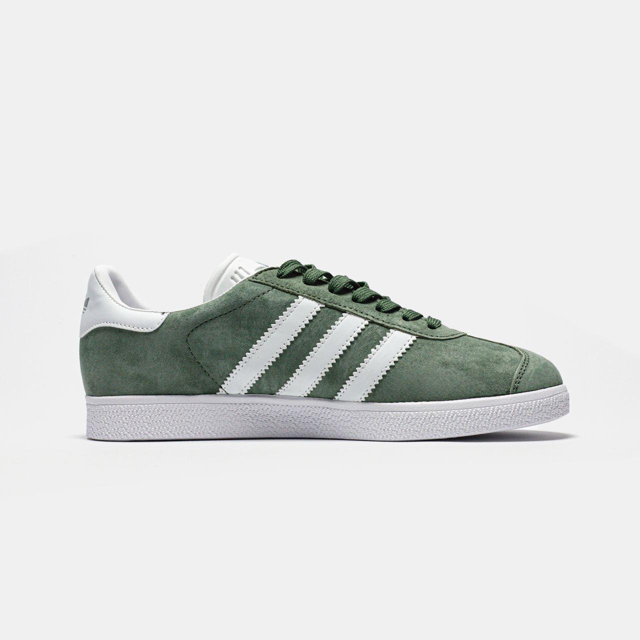 Adidas Gazelle Green White - изображение 2
