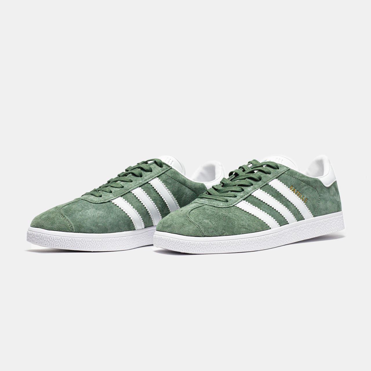 Adidas Gazelle Green White - изображение 3