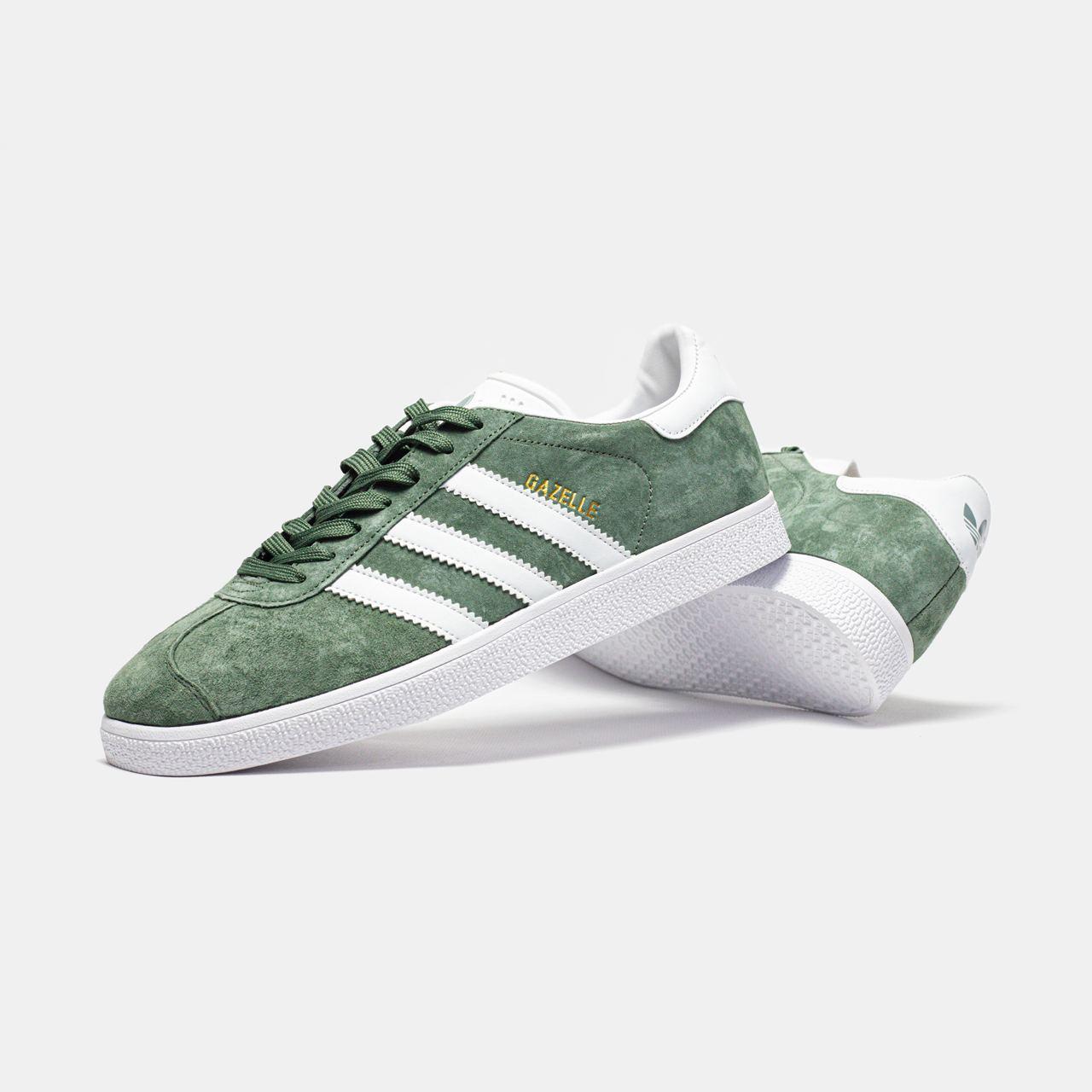Adidas Gazelle Green White - изображение 5