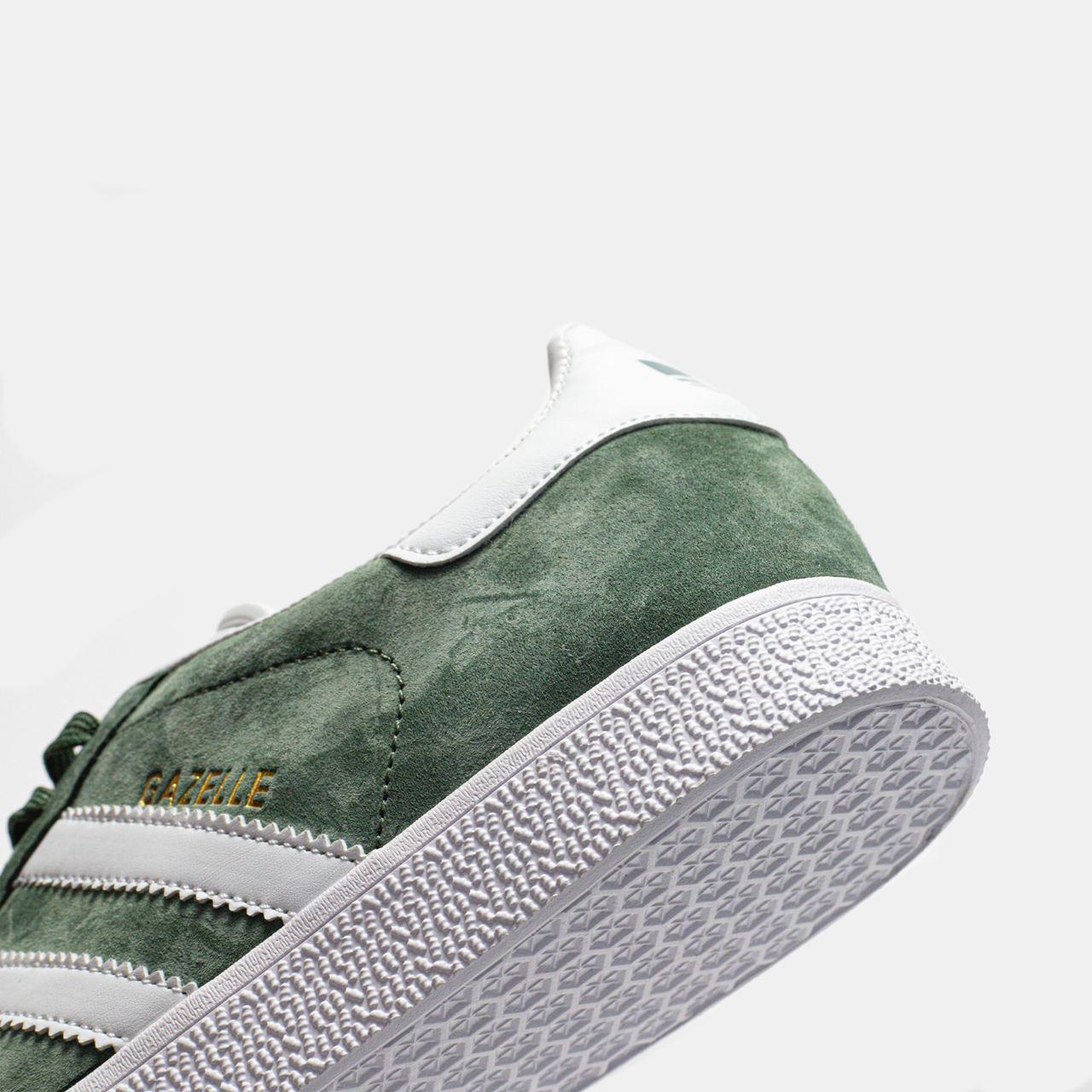Adidas Gazelle Green White - изображение 7