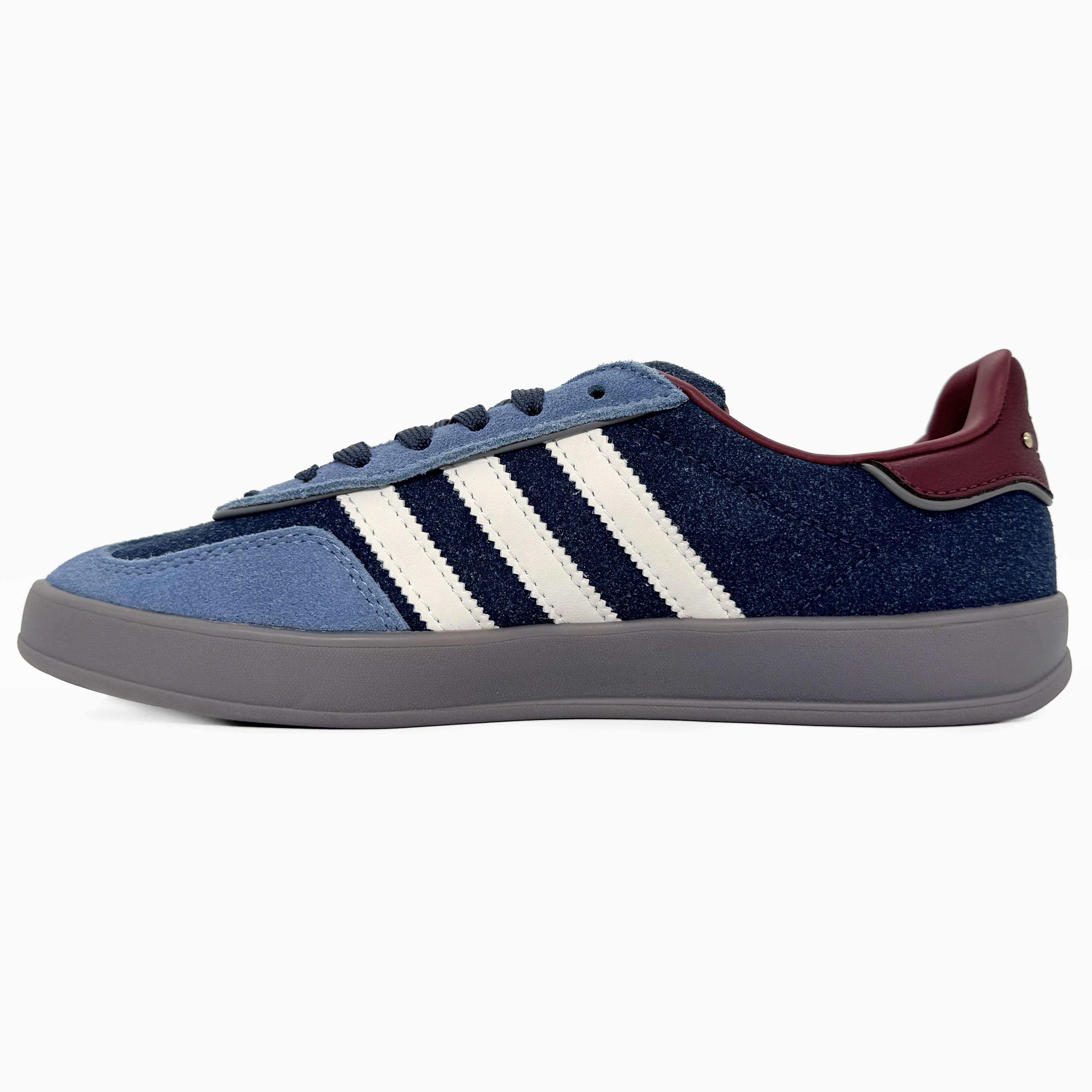 Adidas Gazelle Indoor Dark Blue Maroon Grey - изображение 6
