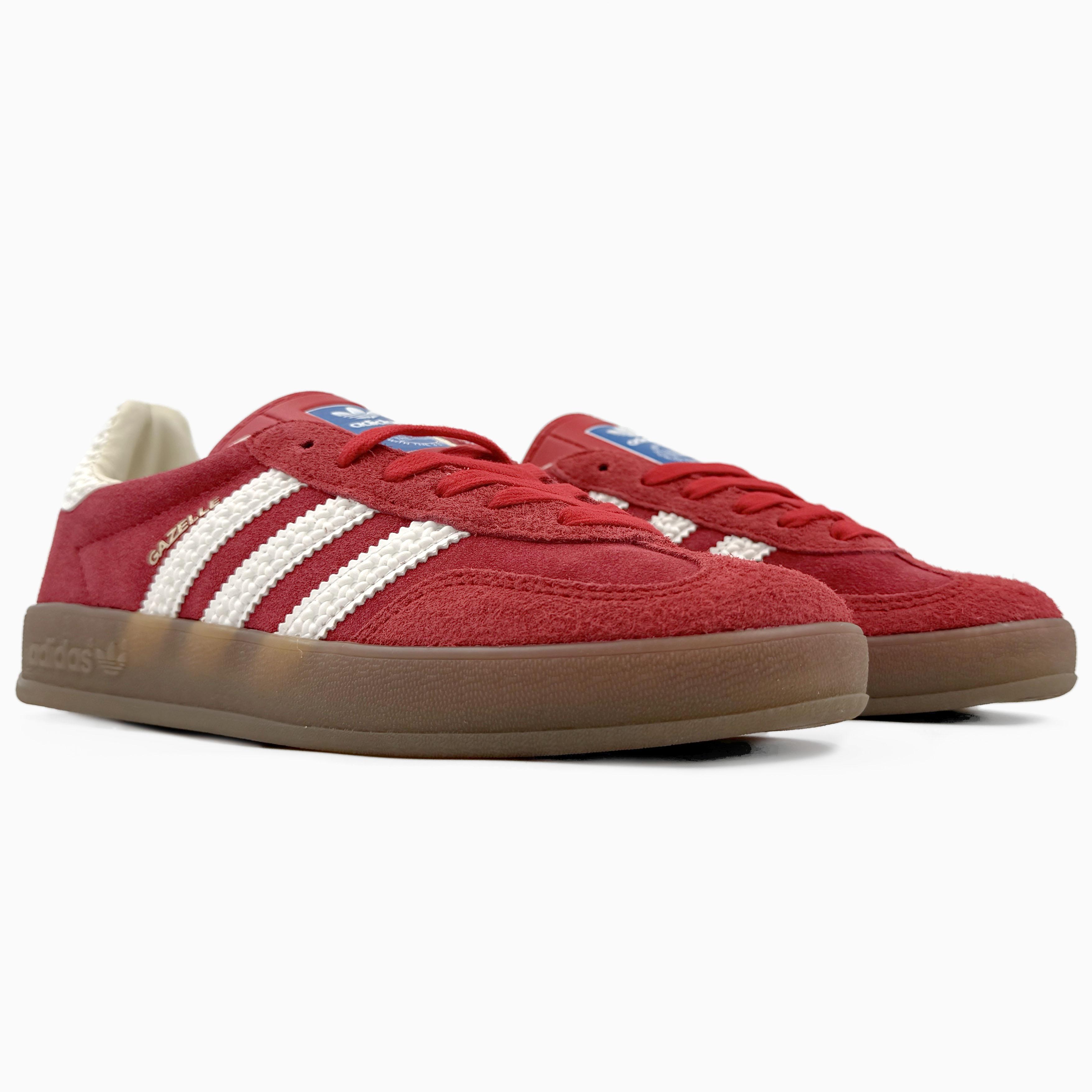 Adidas Gazelle Indoor Red White Textured - изображение 2