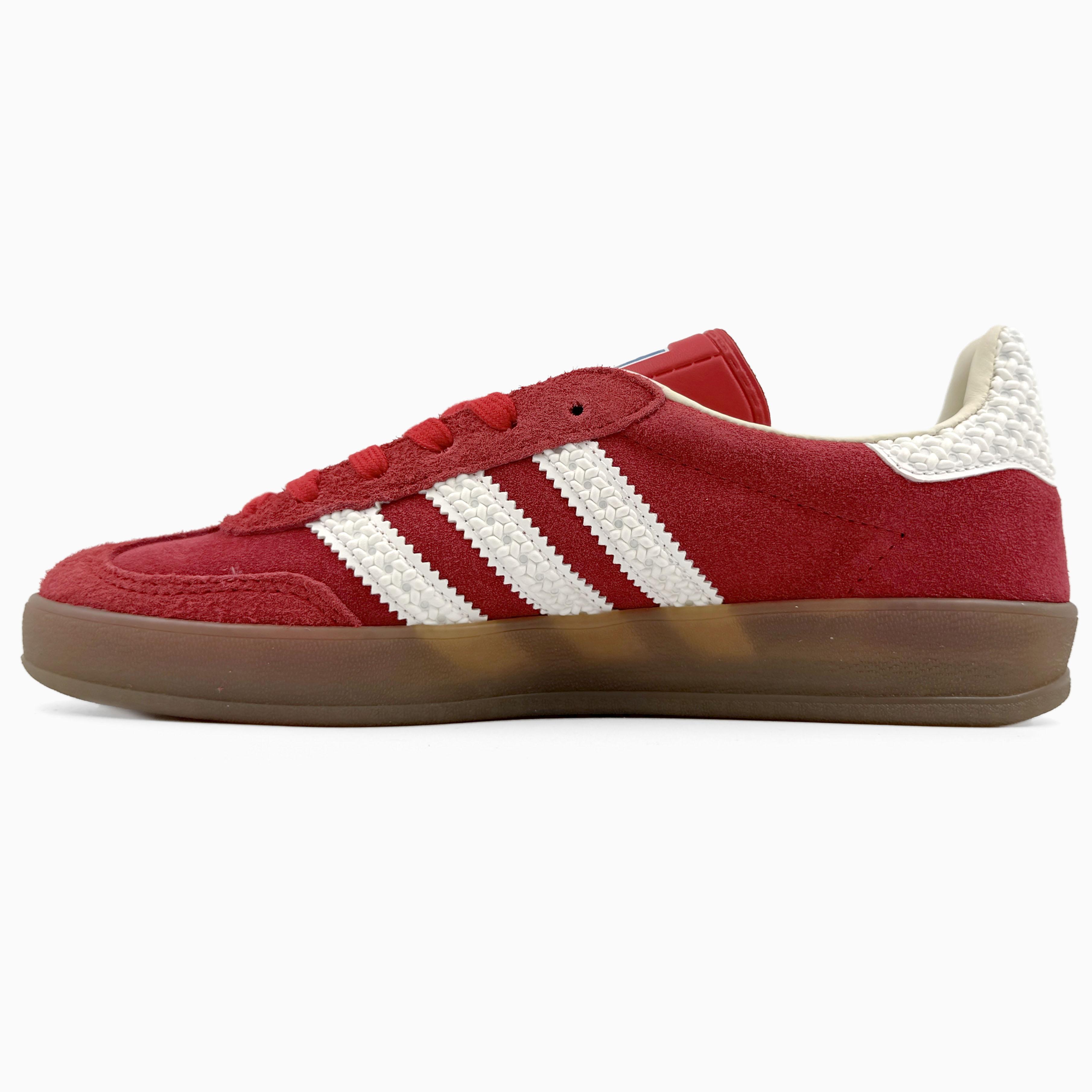Adidas Gazelle Indoor Red White Textured - изображение 3