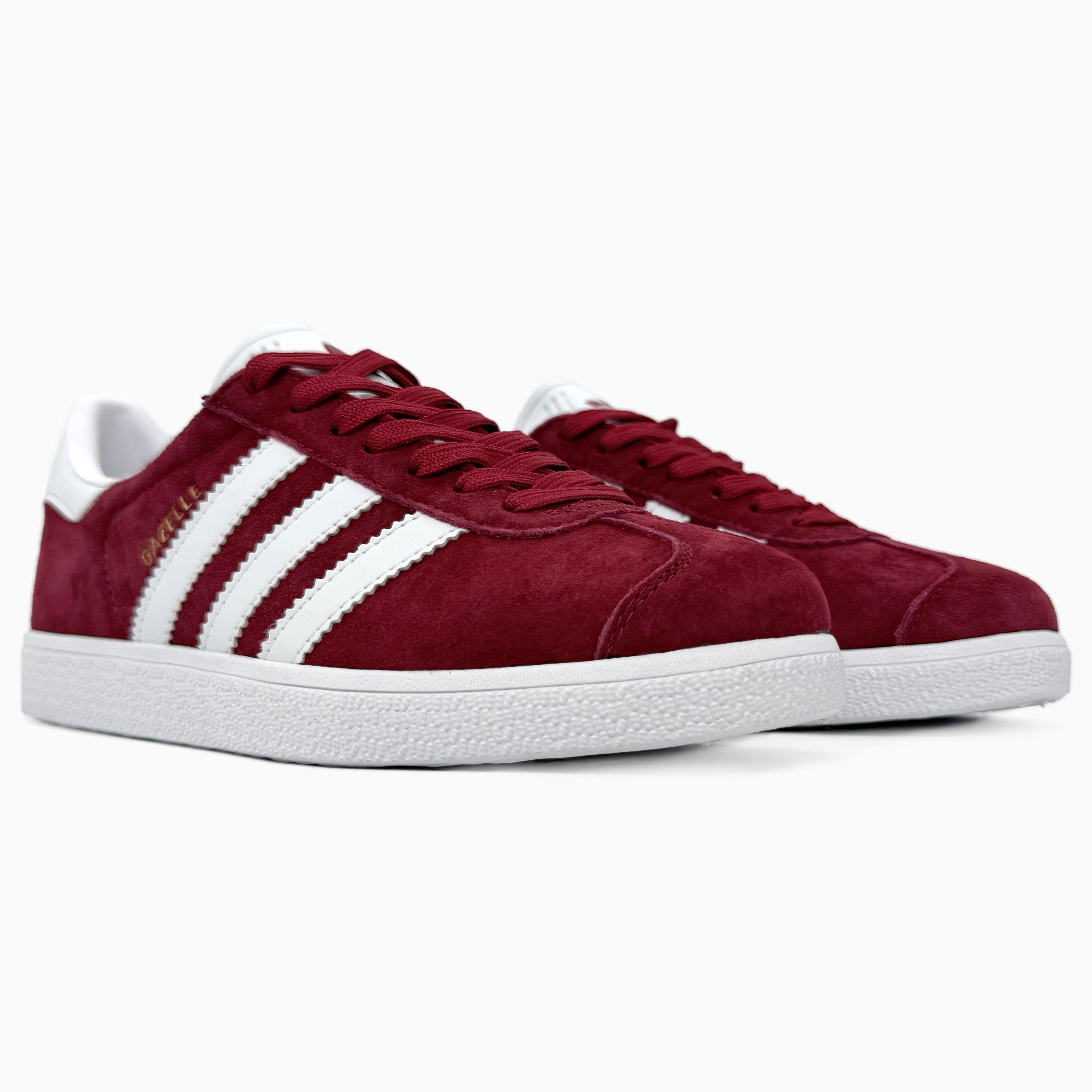 Adidas Gazelle Maroon White - изображение 7