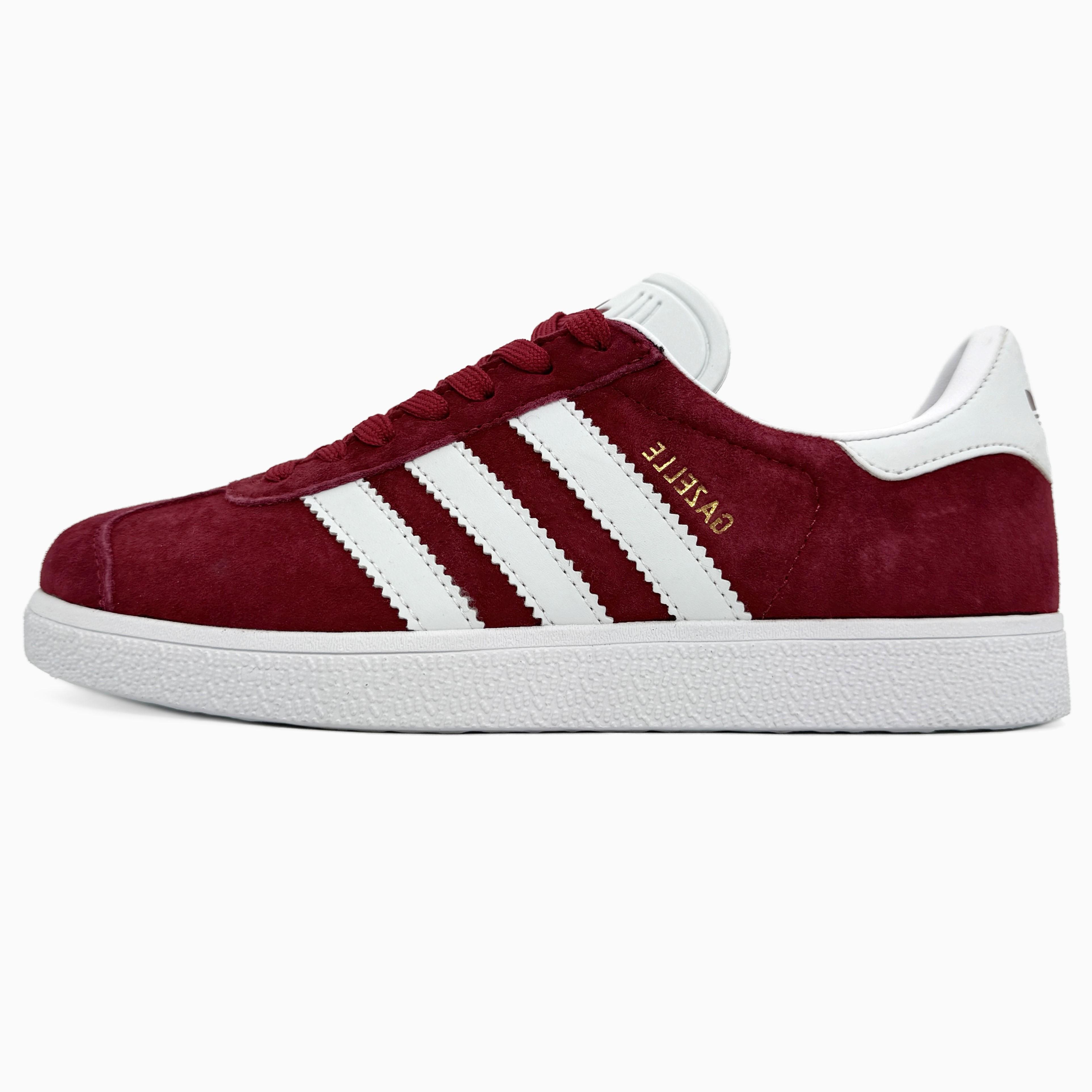 Adidas Gazelle Maroon White