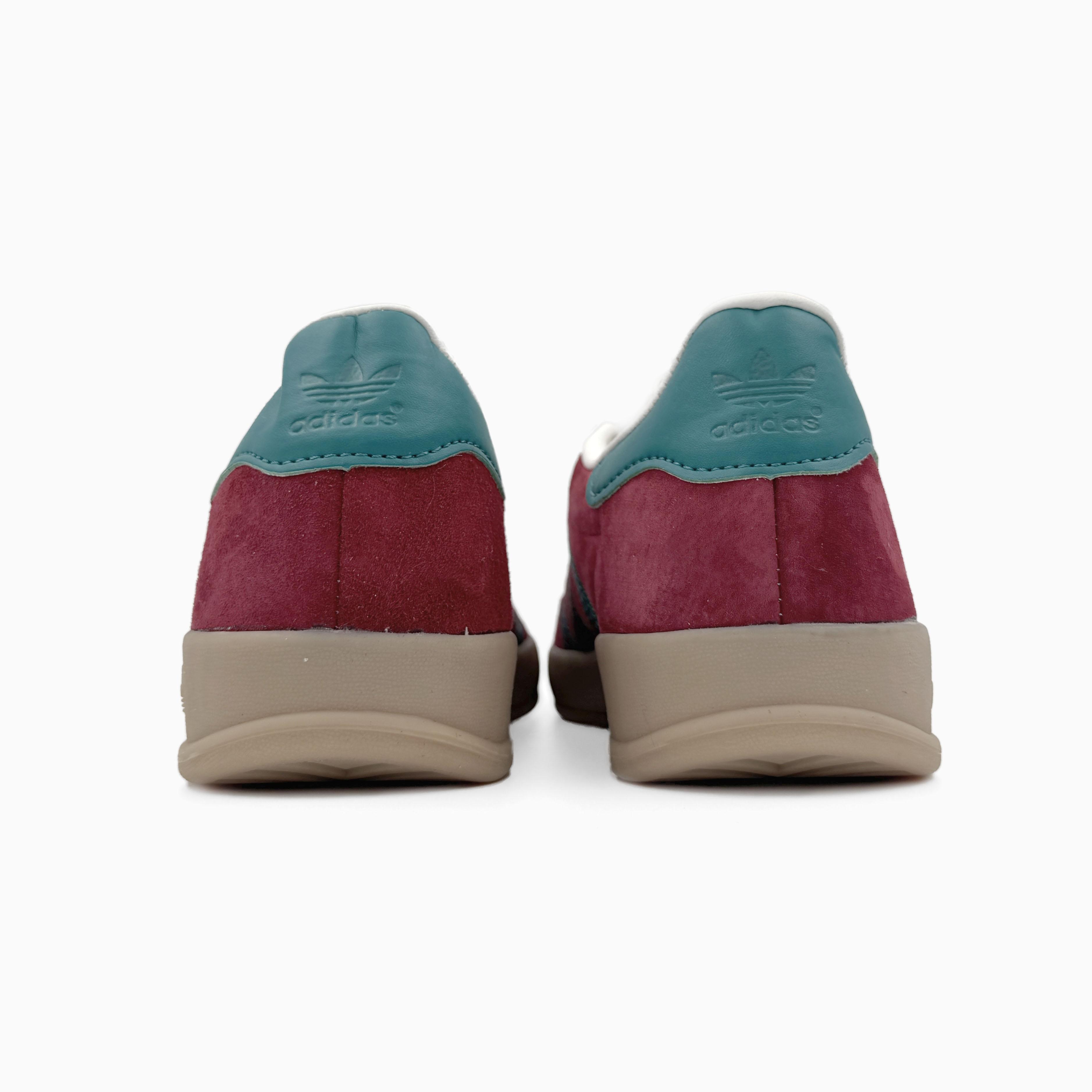 Adidas Gazelle Indoor Burgundy Teal Cream - изображение 1
