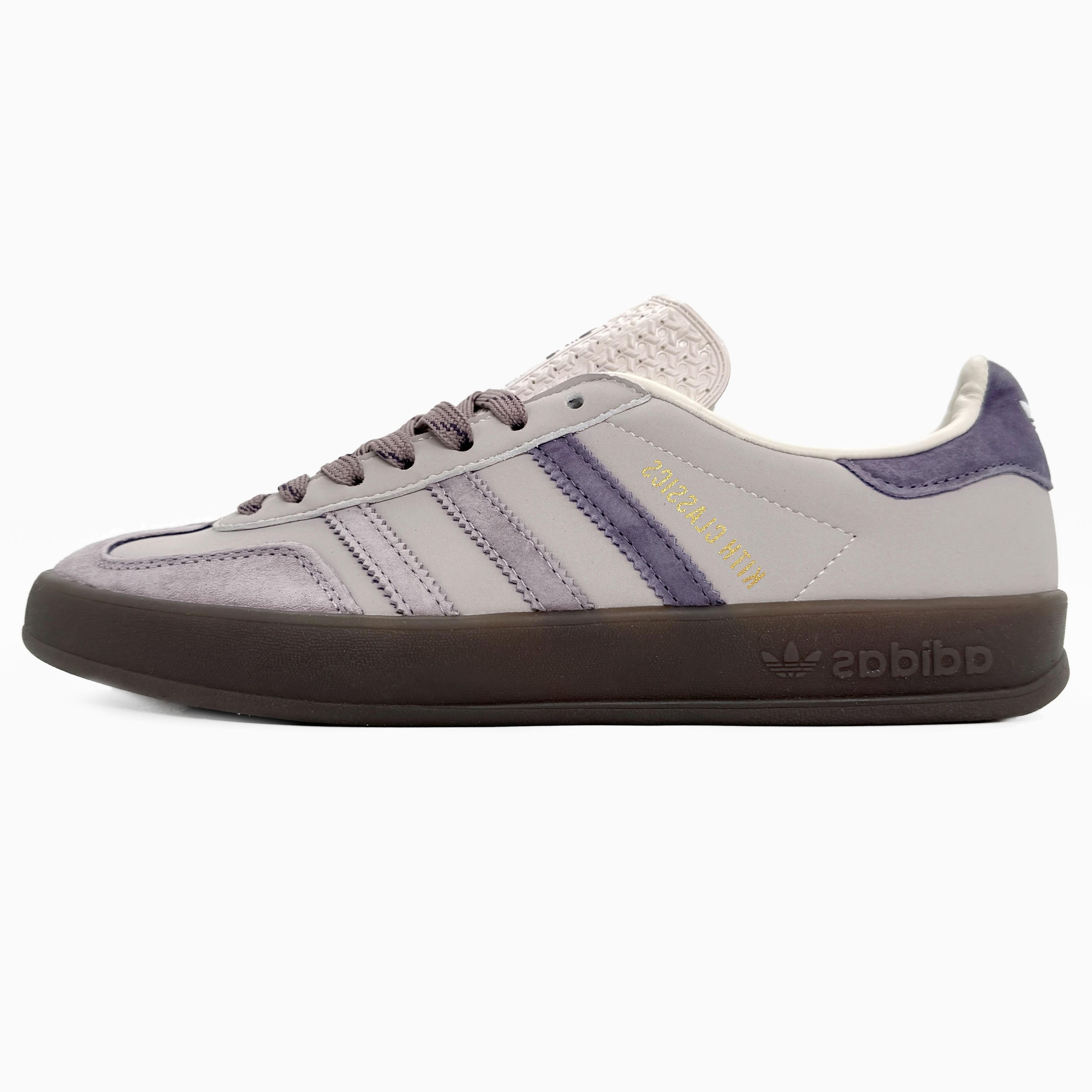 Adidas Gazelle Indoor x Kith Classics Grey Purple