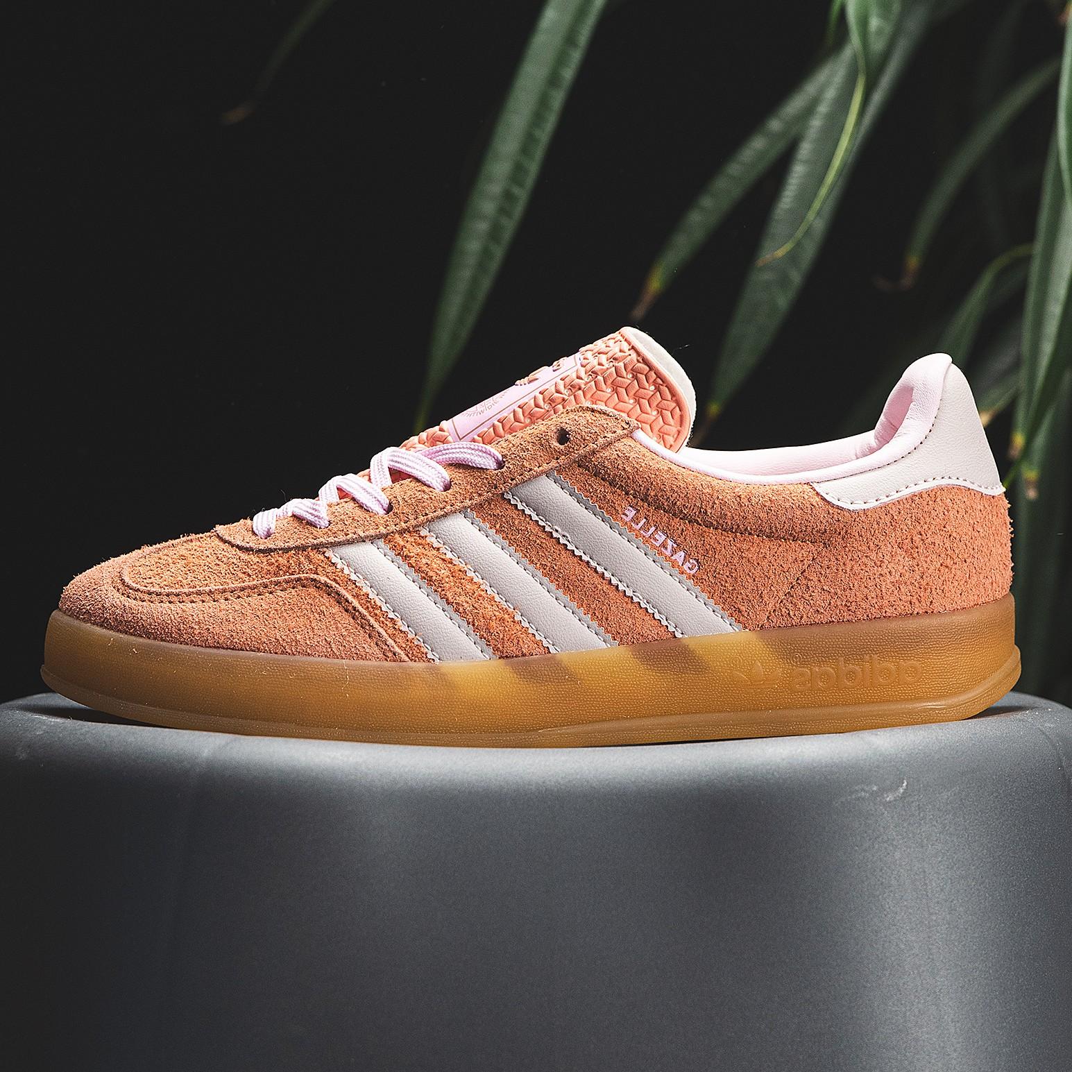 Adidas Gazelle Indoor Orange Pink Gum