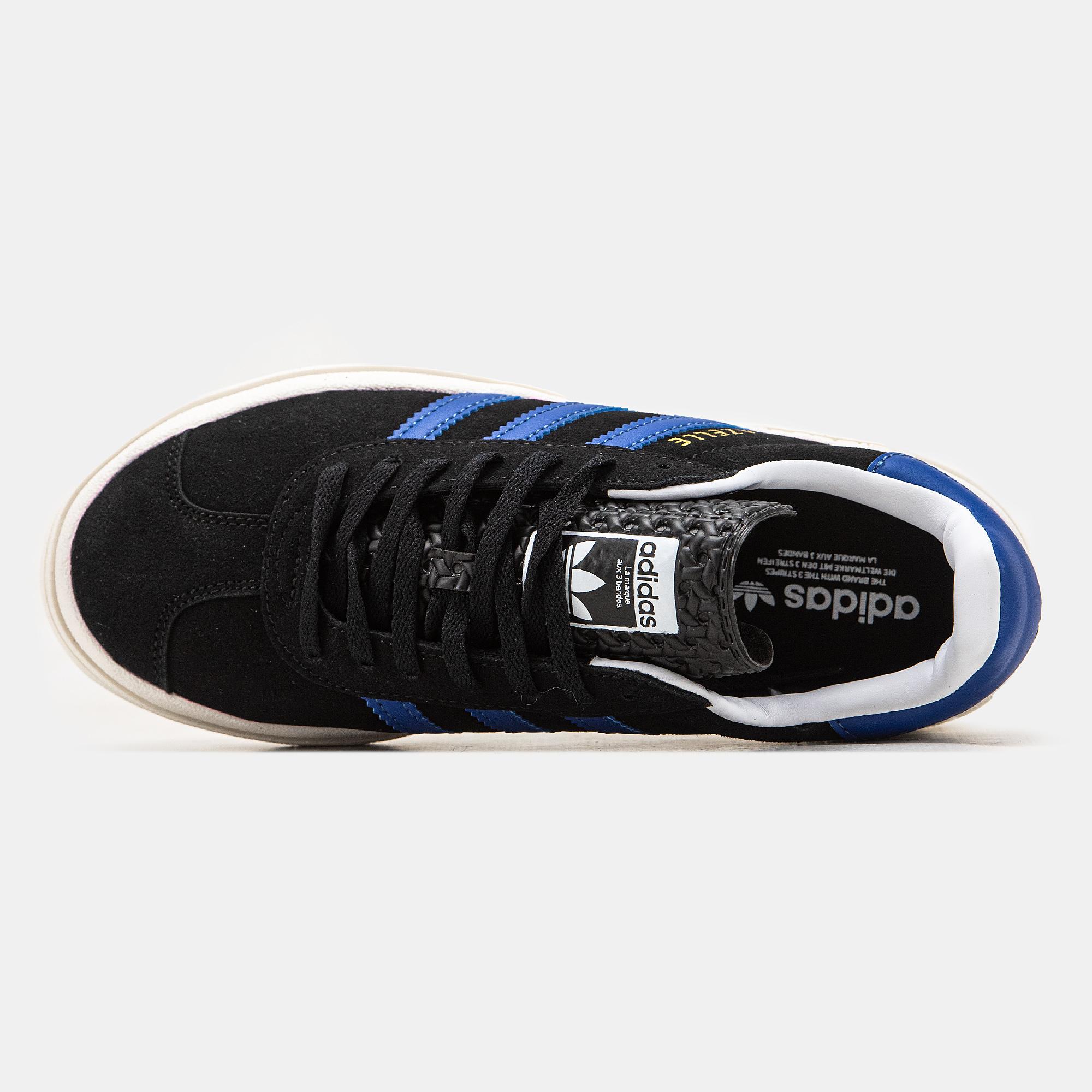 Adidas Gazelle Bold "Black Blue White" - изображение 3