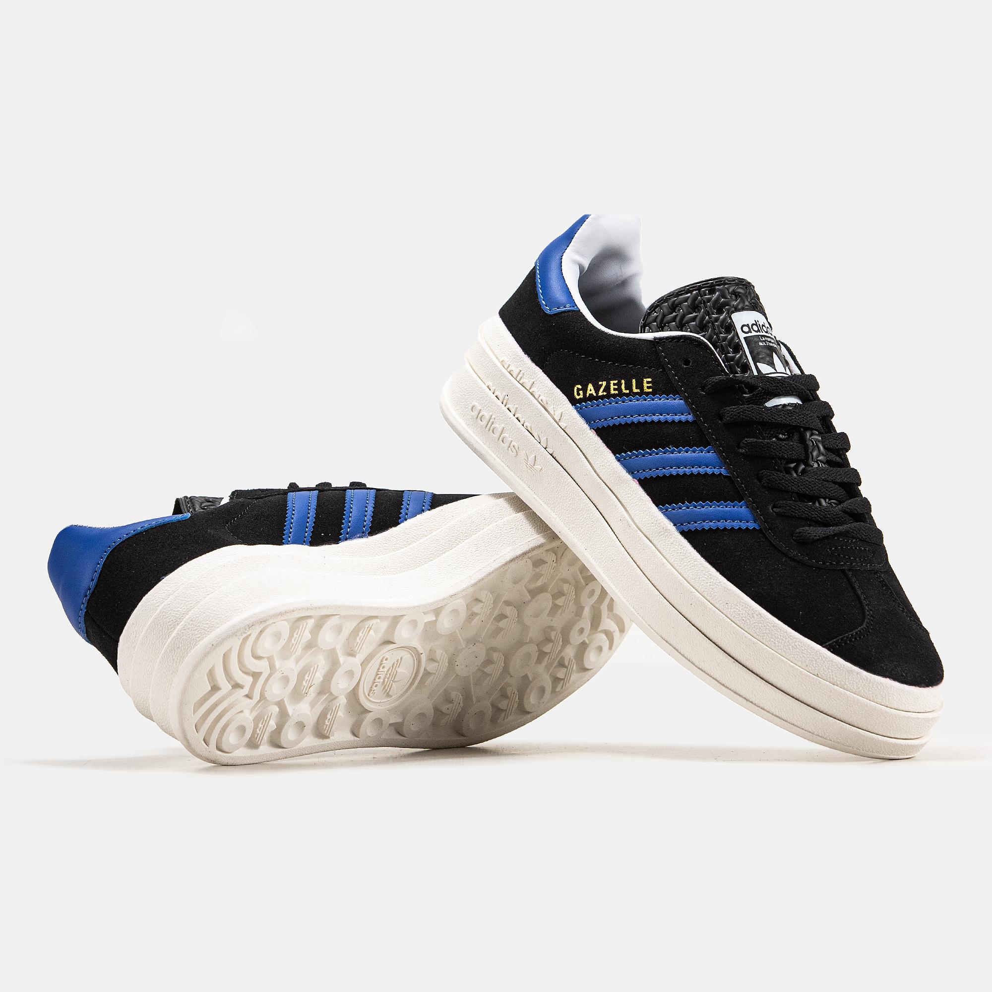 Adidas Gazelle Bold "Black Blue White" - изображение 6