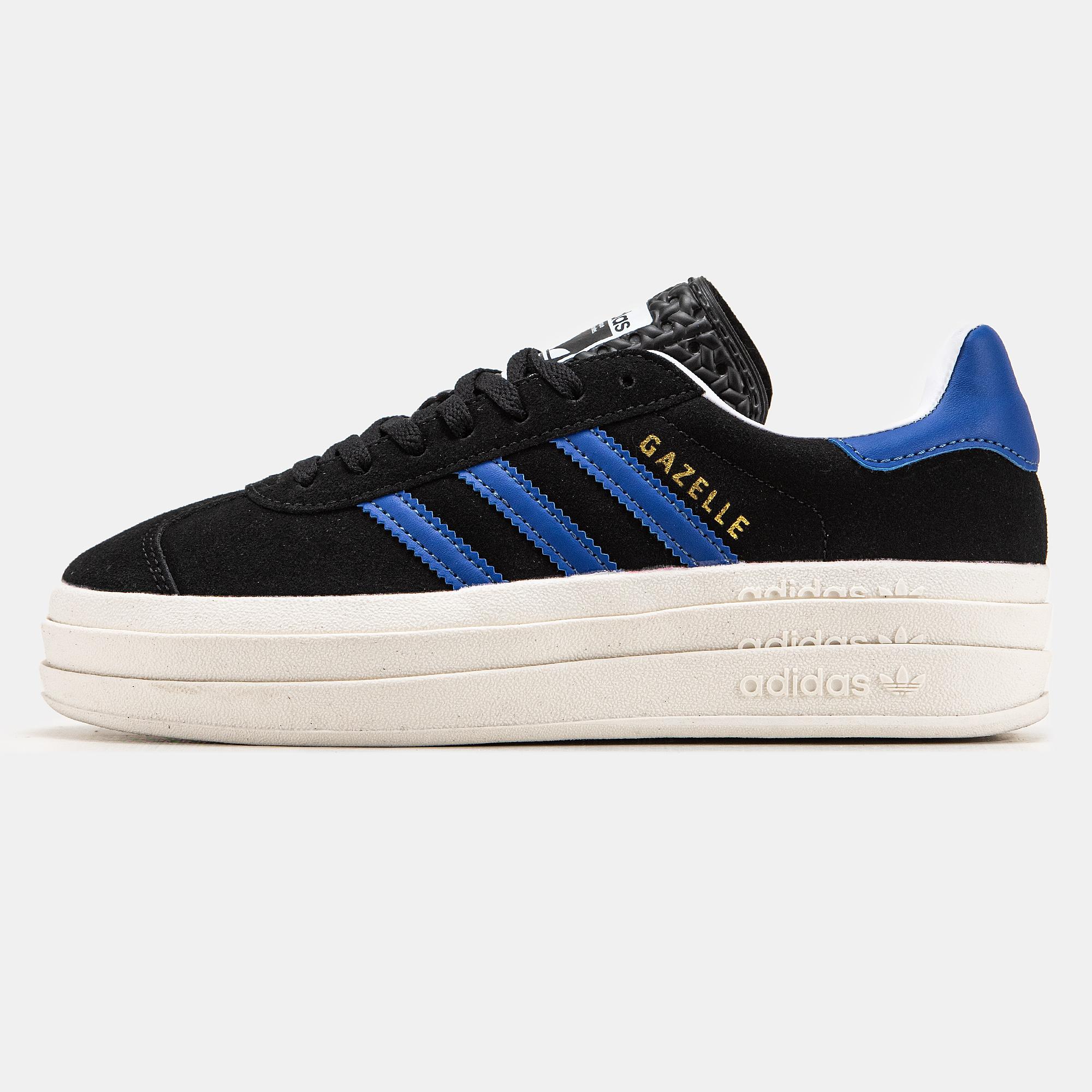 Adidas Gazelle Bold "Black Blue White"