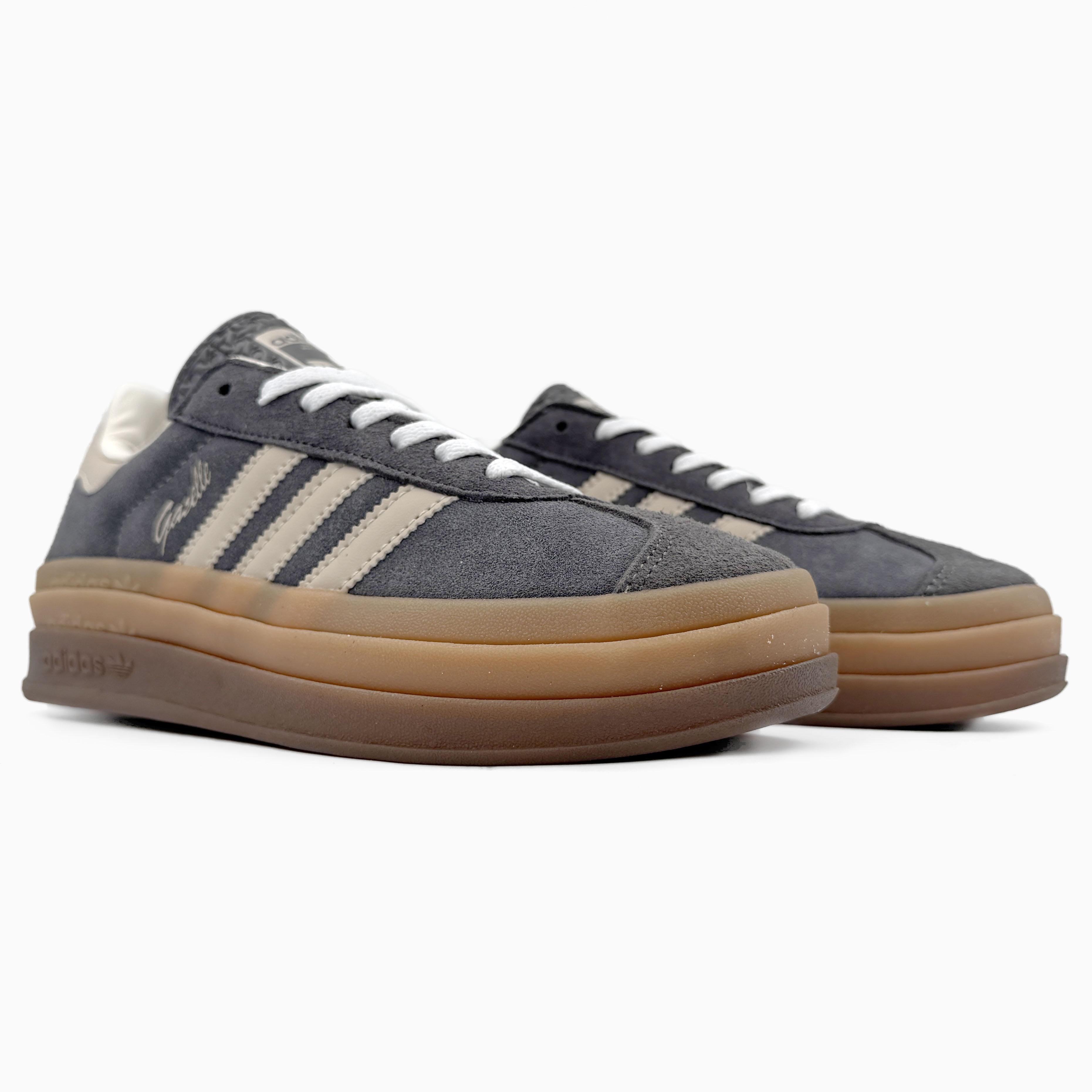 Adidas Gazelle Bold Grey Cream Gum - изображение 1