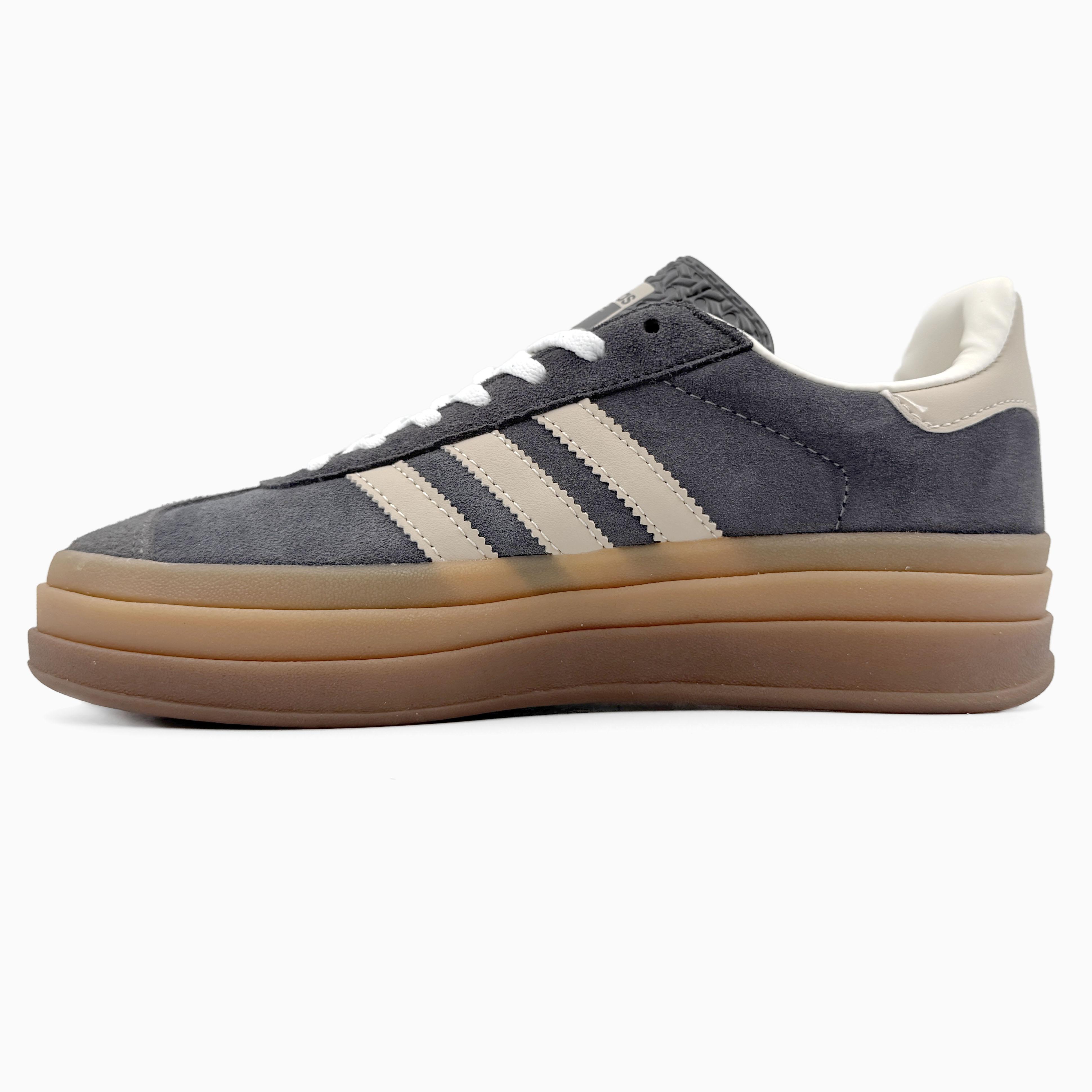 Adidas Gazelle Bold Grey Cream Gum - изображение 3