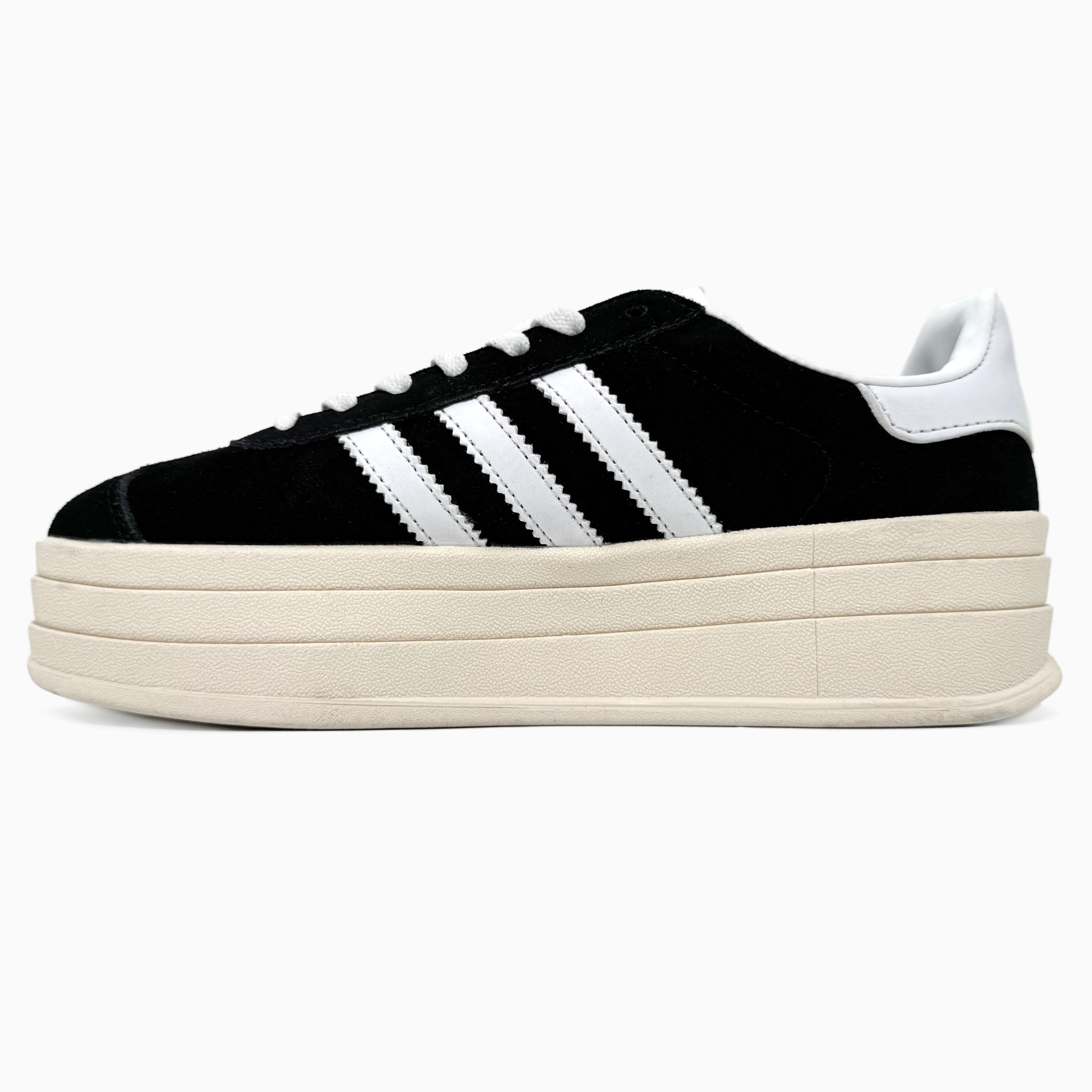 Adidas Gazelle Bold Black White - изображение 4