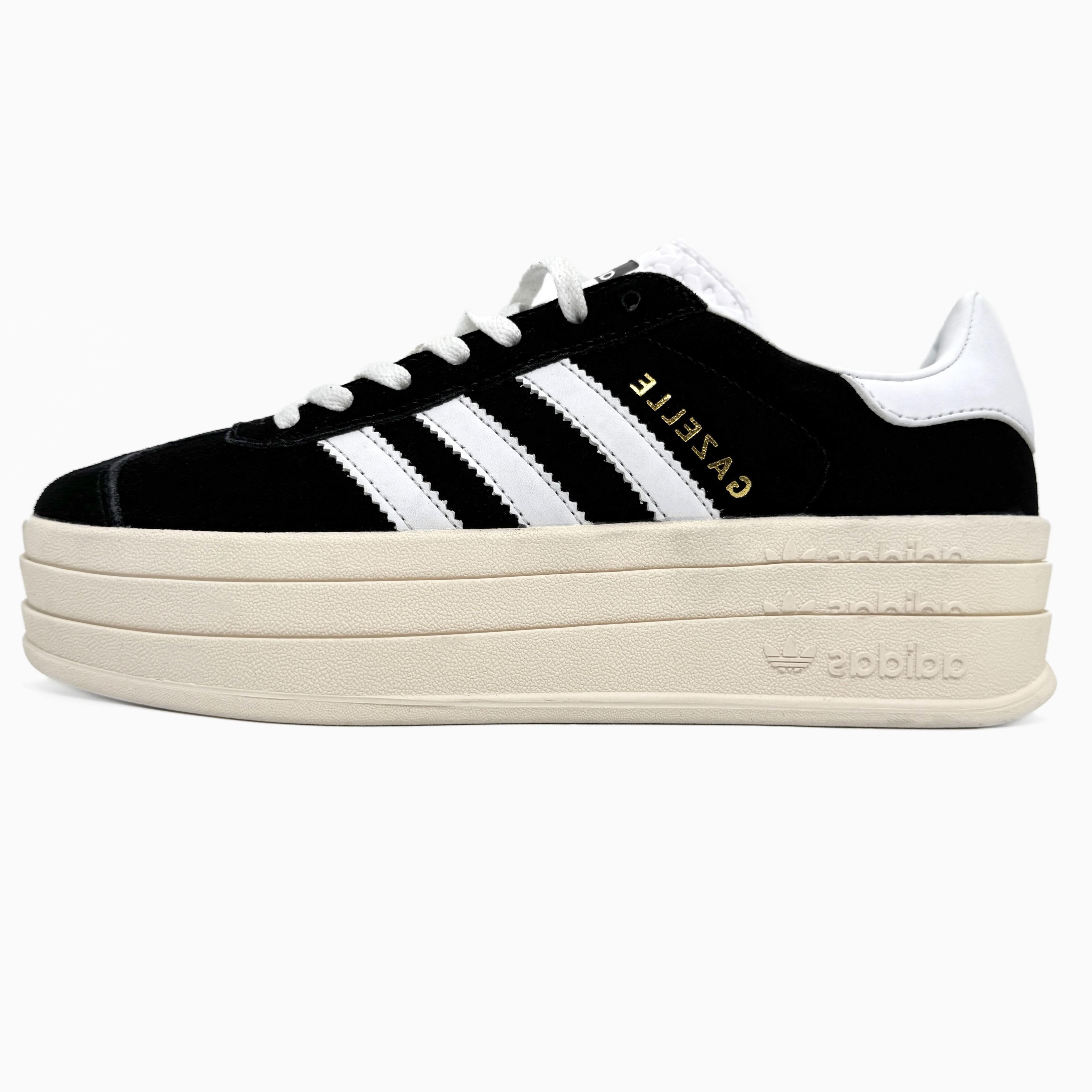 Adidas Gazelle Bold Black White