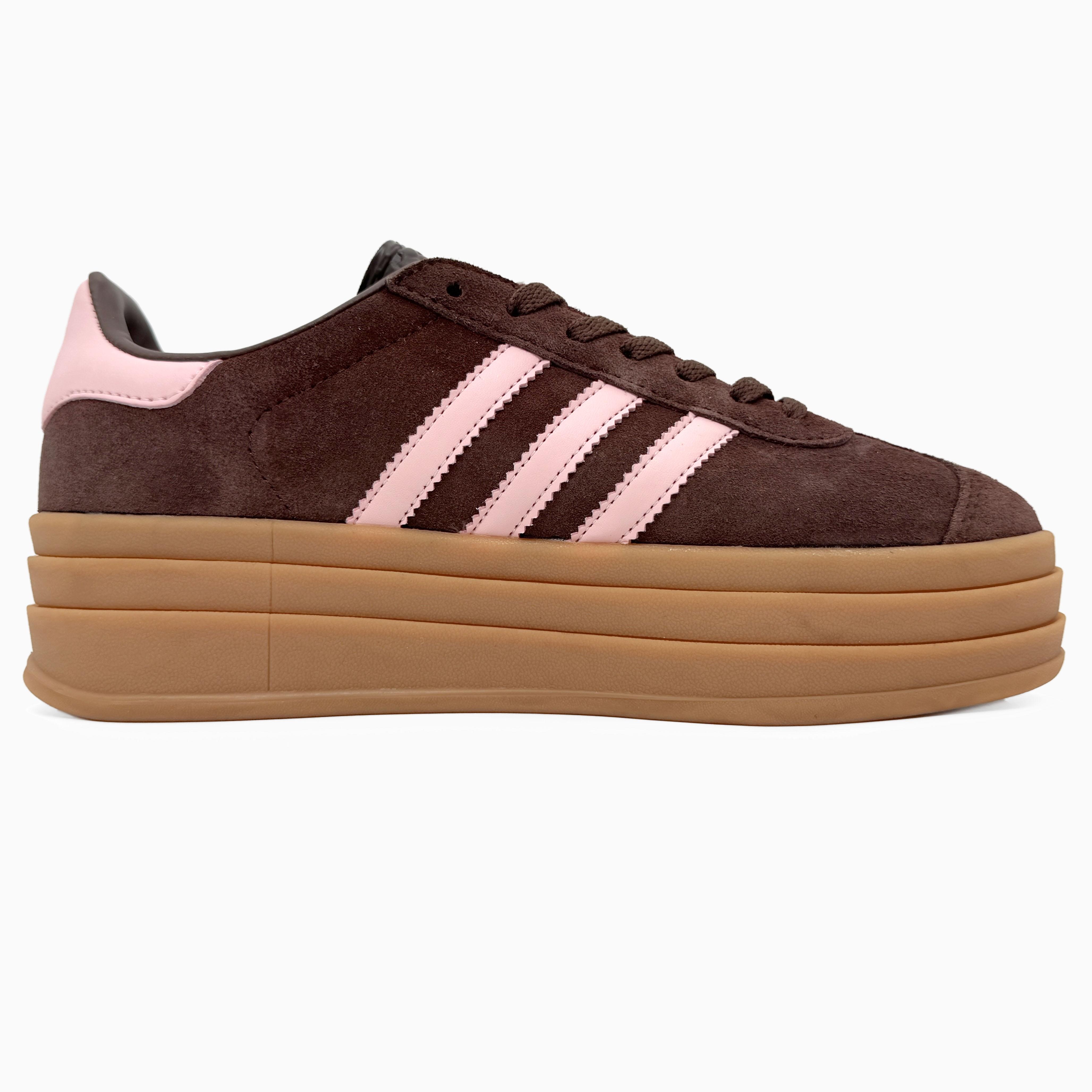 Adidas Gazelle Bold Brown Pink Gum - изображение 5