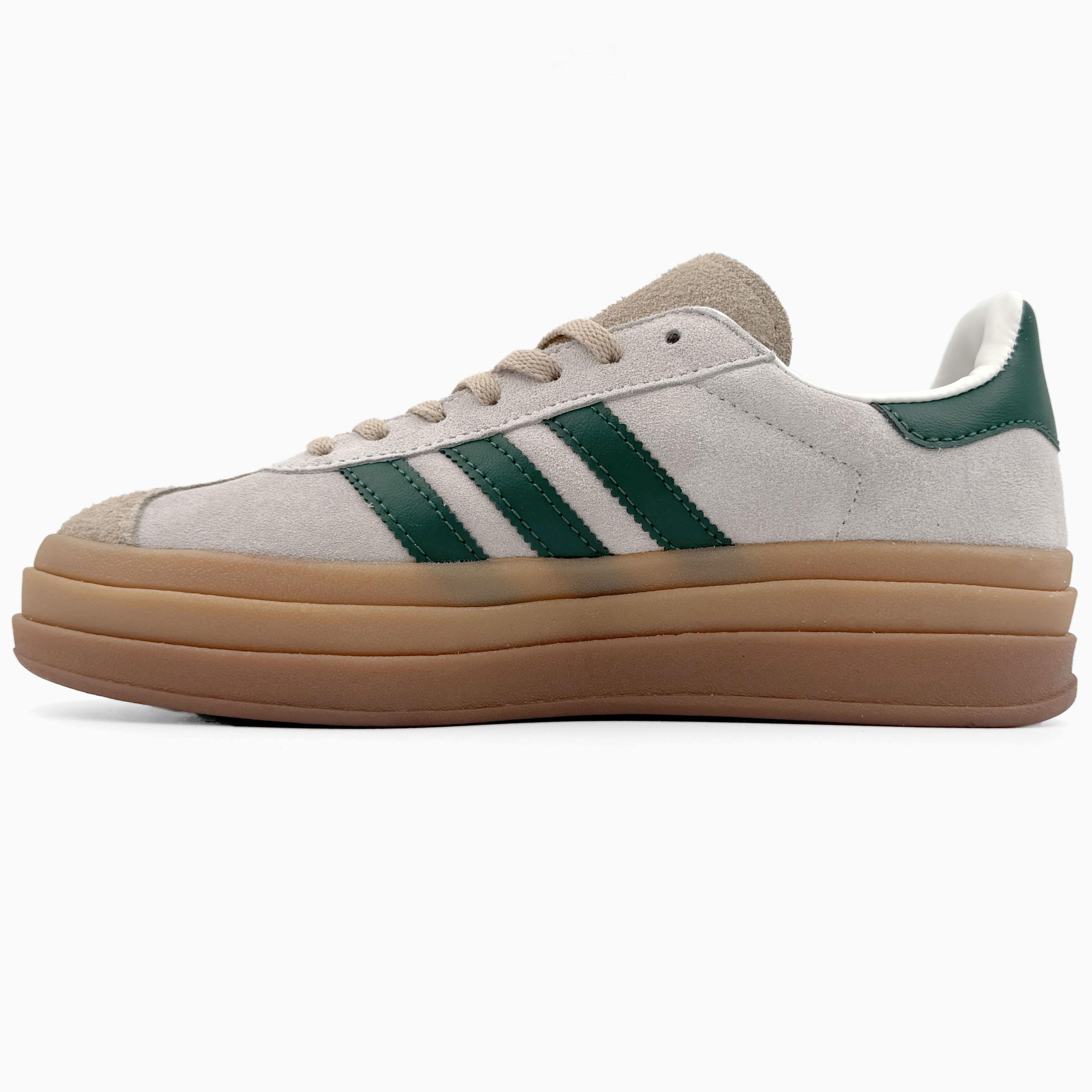 Adidas Gazelle Bold Beige Green Gum - изображение 3