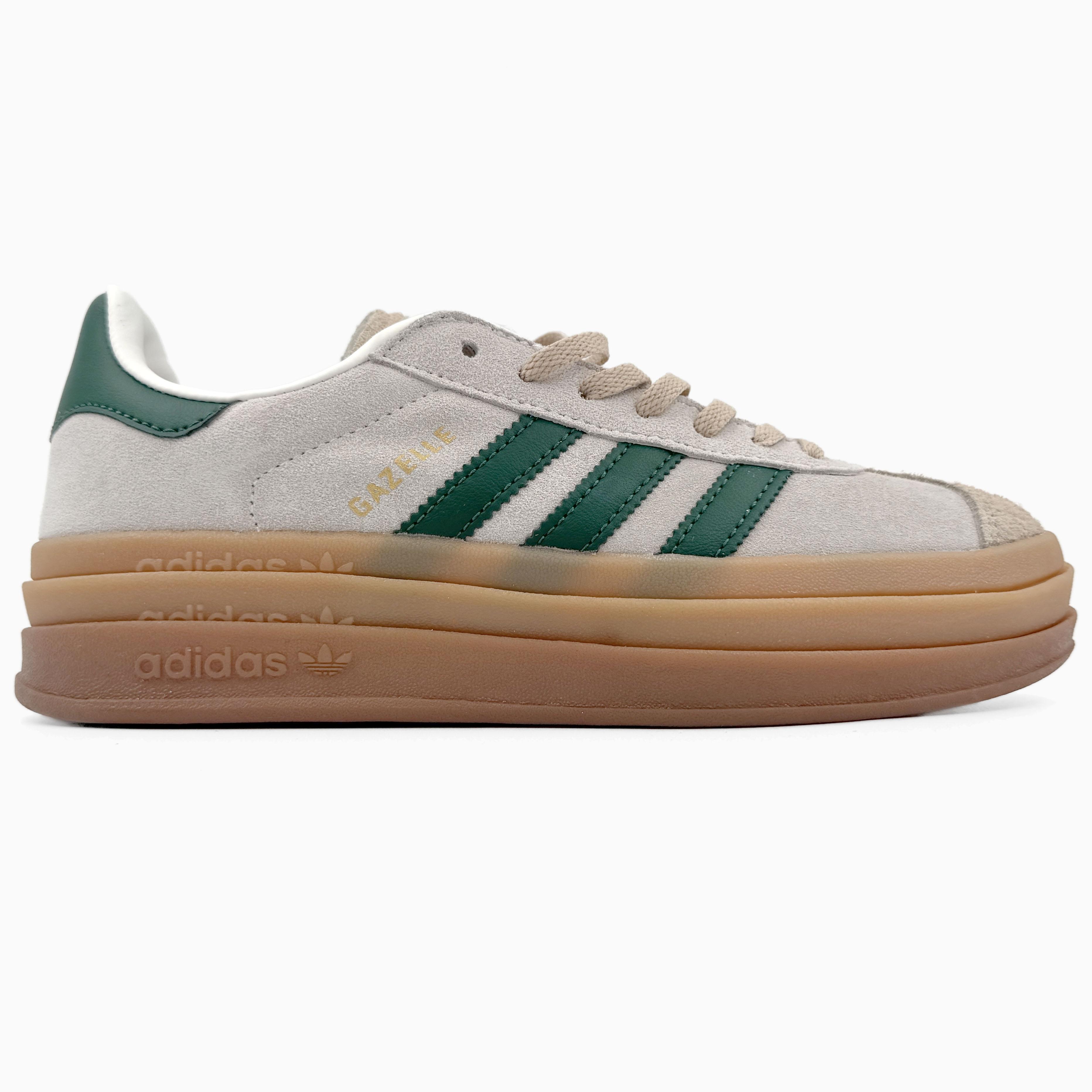Adidas Gazelle Bold Beige Green Gum - изображение 6