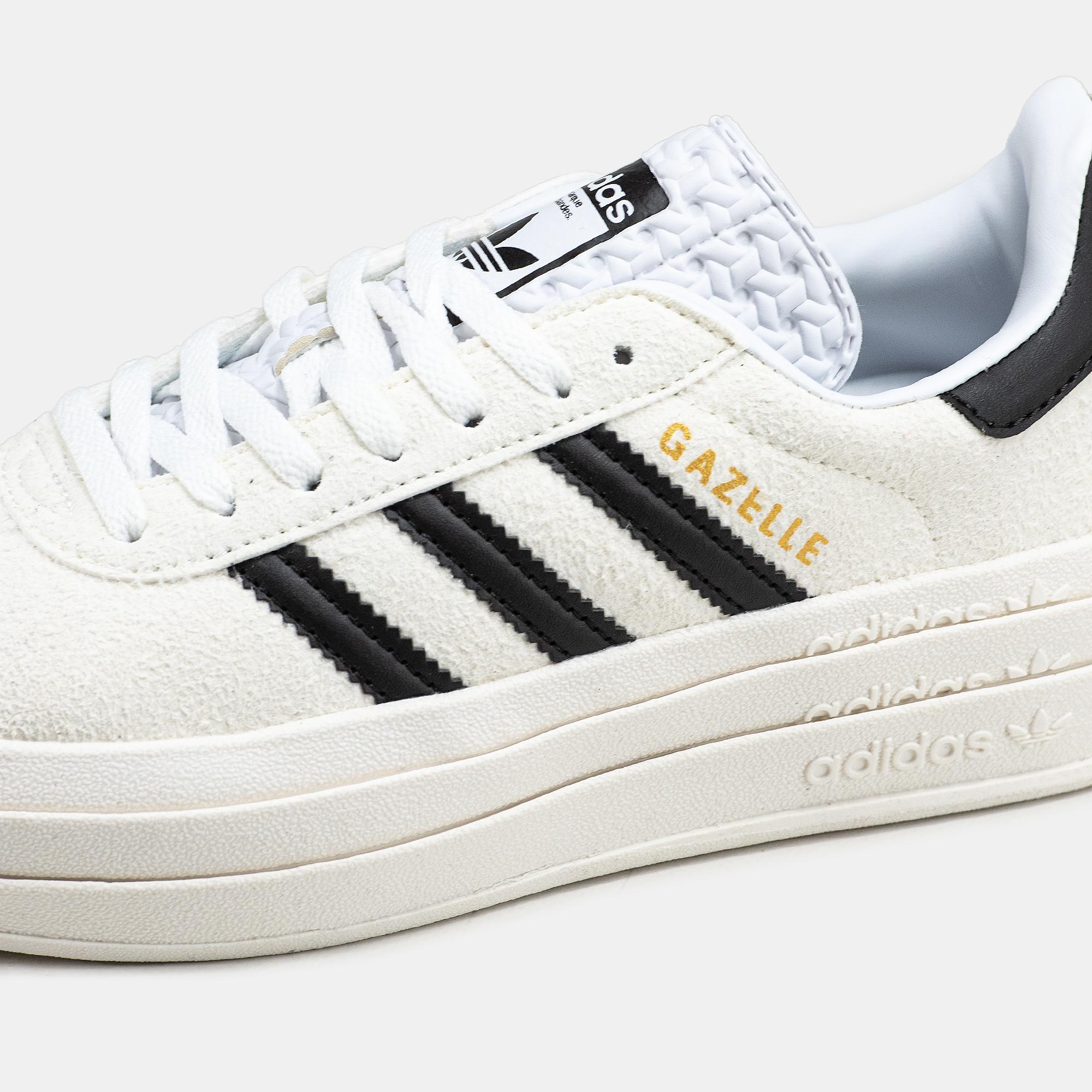 Adidas Gazelle Bold White Black Gum - изображение 7