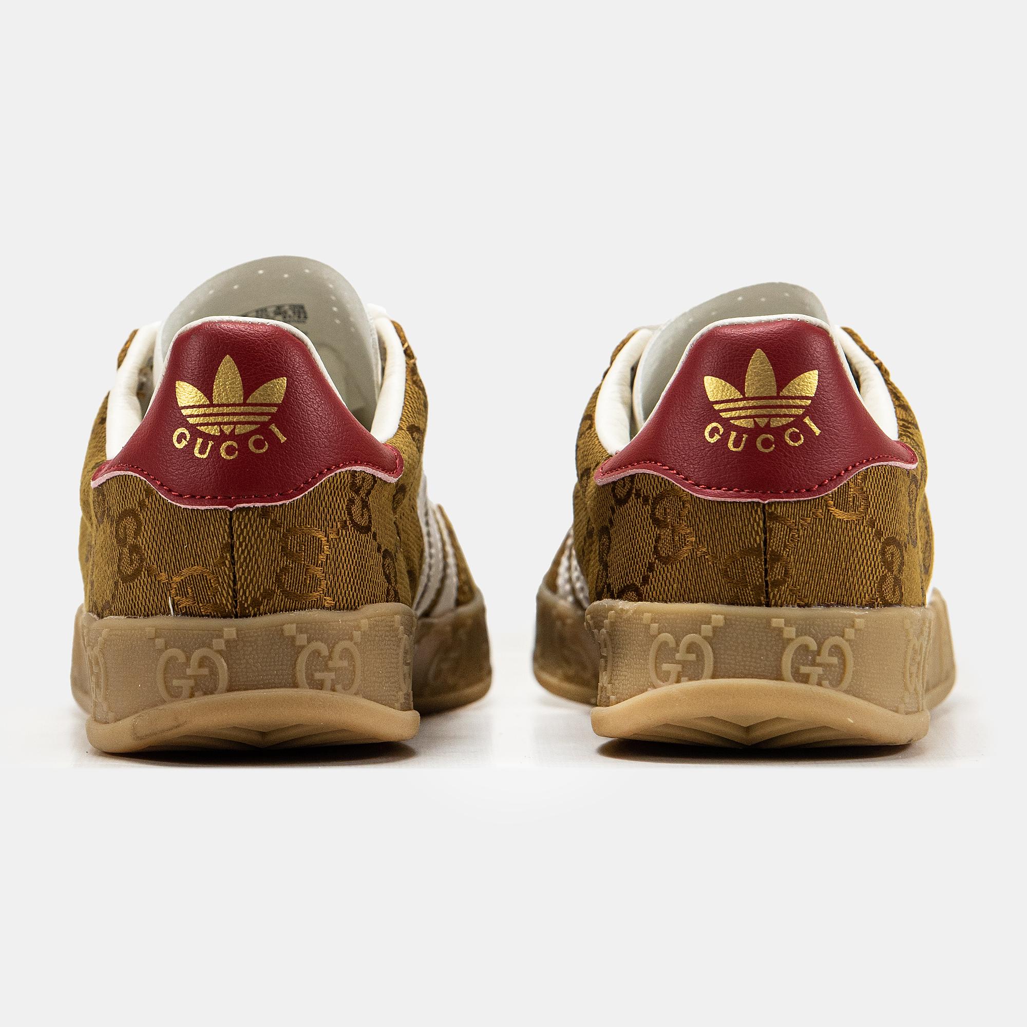 Adidas Gazelle x Gucci "Brown Gum" - изображение 2