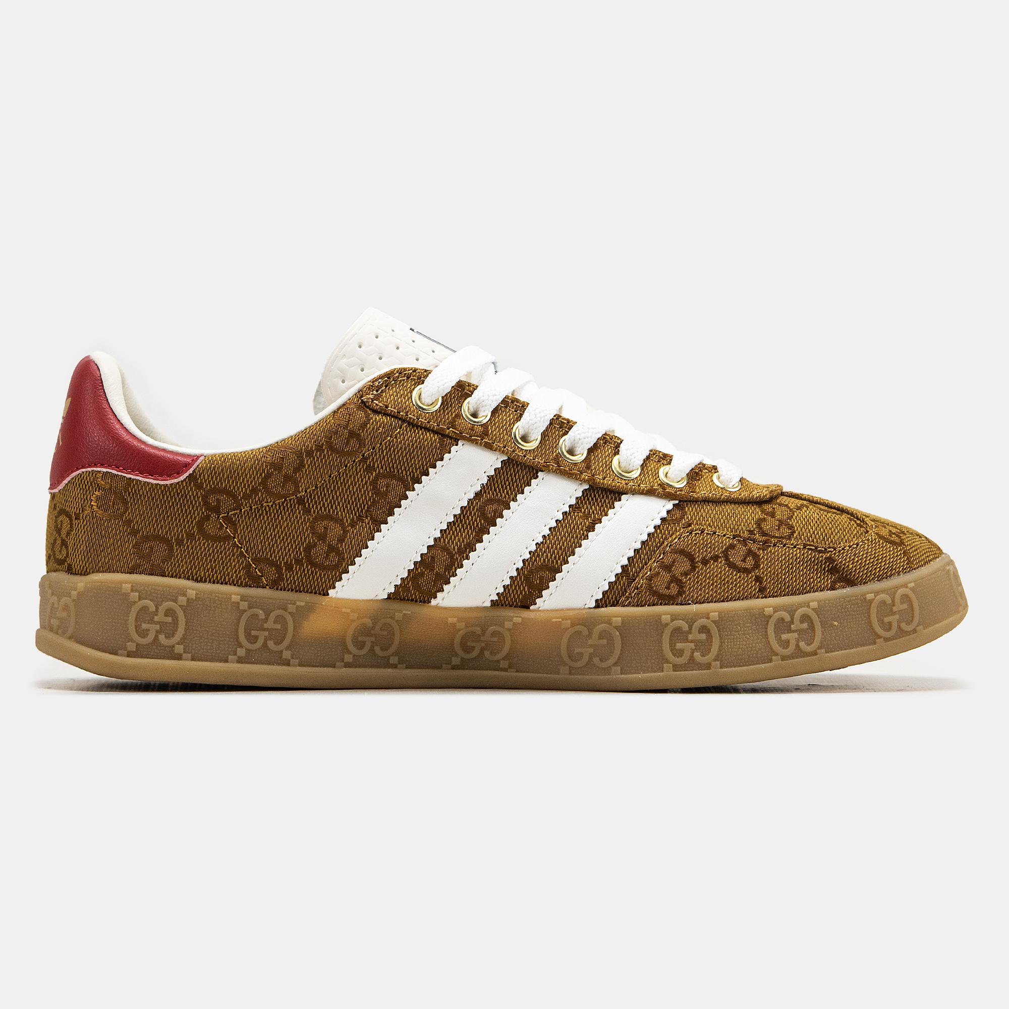 Adidas Gazelle x Gucci "Brown Gum" - изображение 3