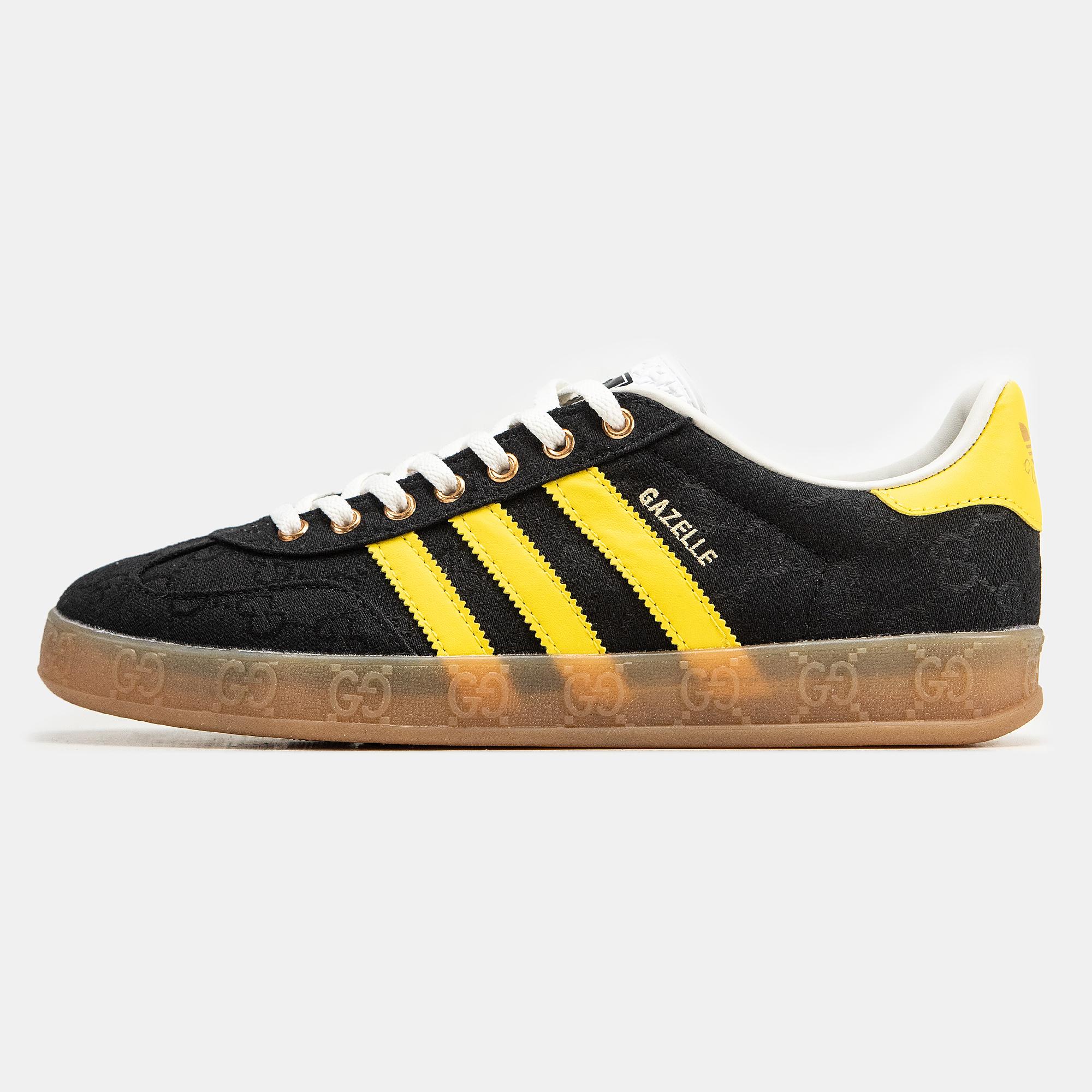 Adidas Gazelle x Gucci "Black Yellow Gum"