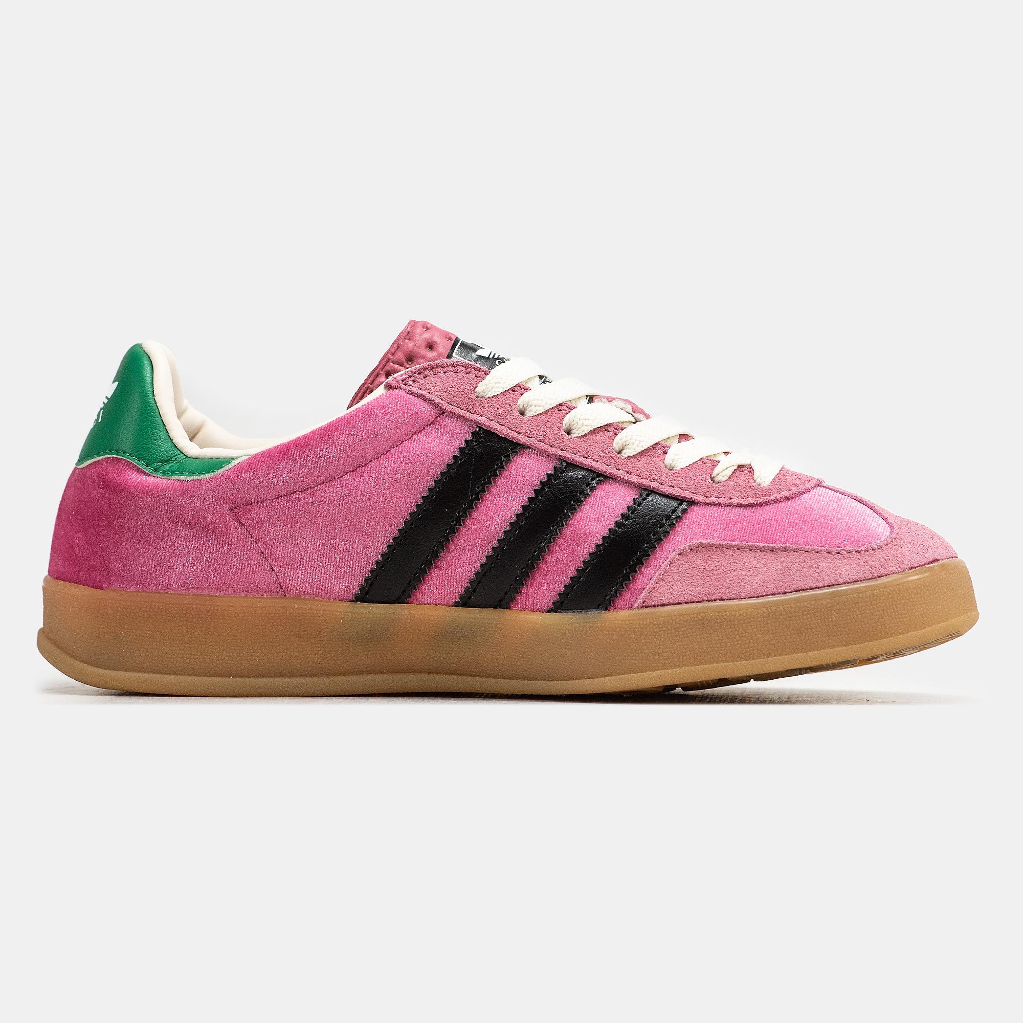 Adidas Gazelle x Gucci "Pink Green Gum" - изображение 8