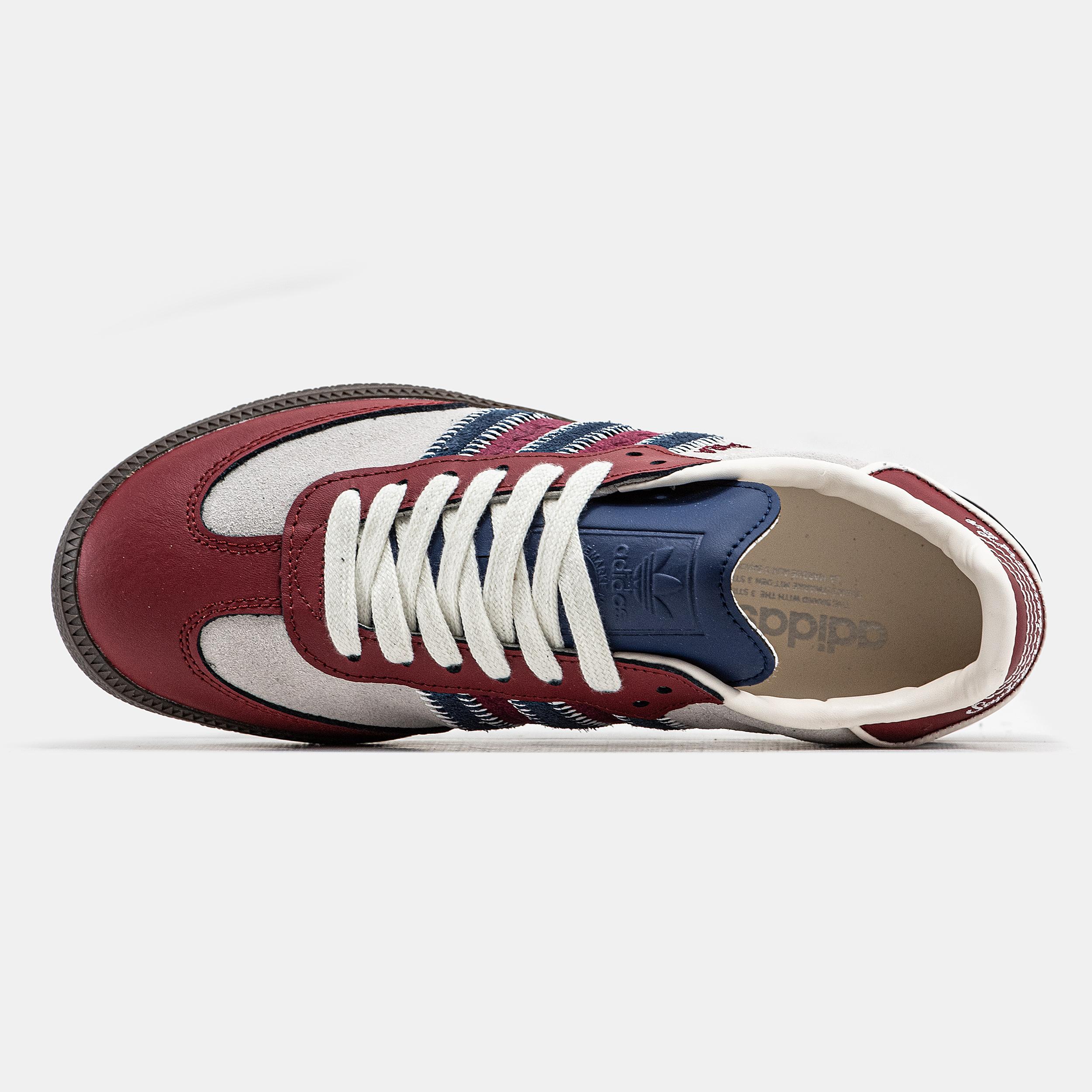Adidas Samba Team "Collegiate Burgundy Navy" - изображение 7
