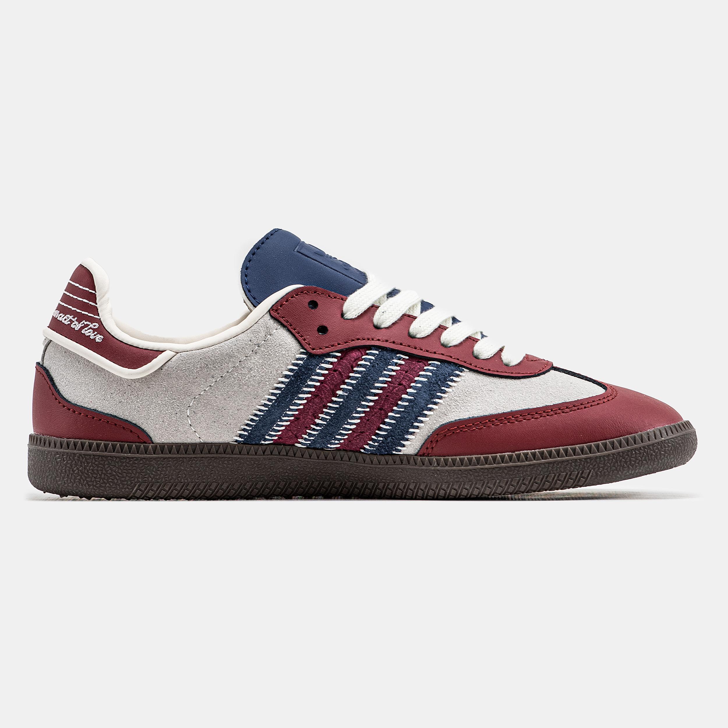 Adidas Samba Team "Collegiate Burgundy Navy" - изображение 8