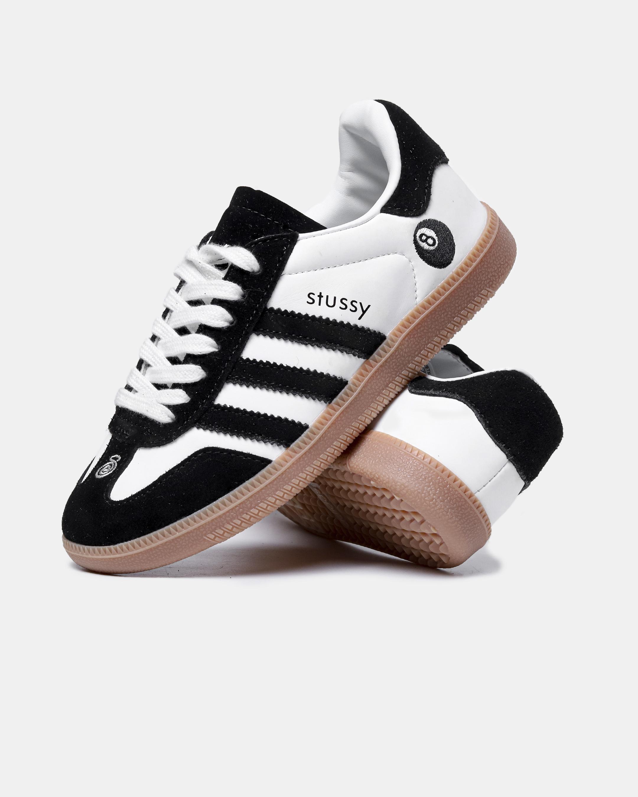 Adidas Samba x Stüssy 8 Ball Black White - изображение 1