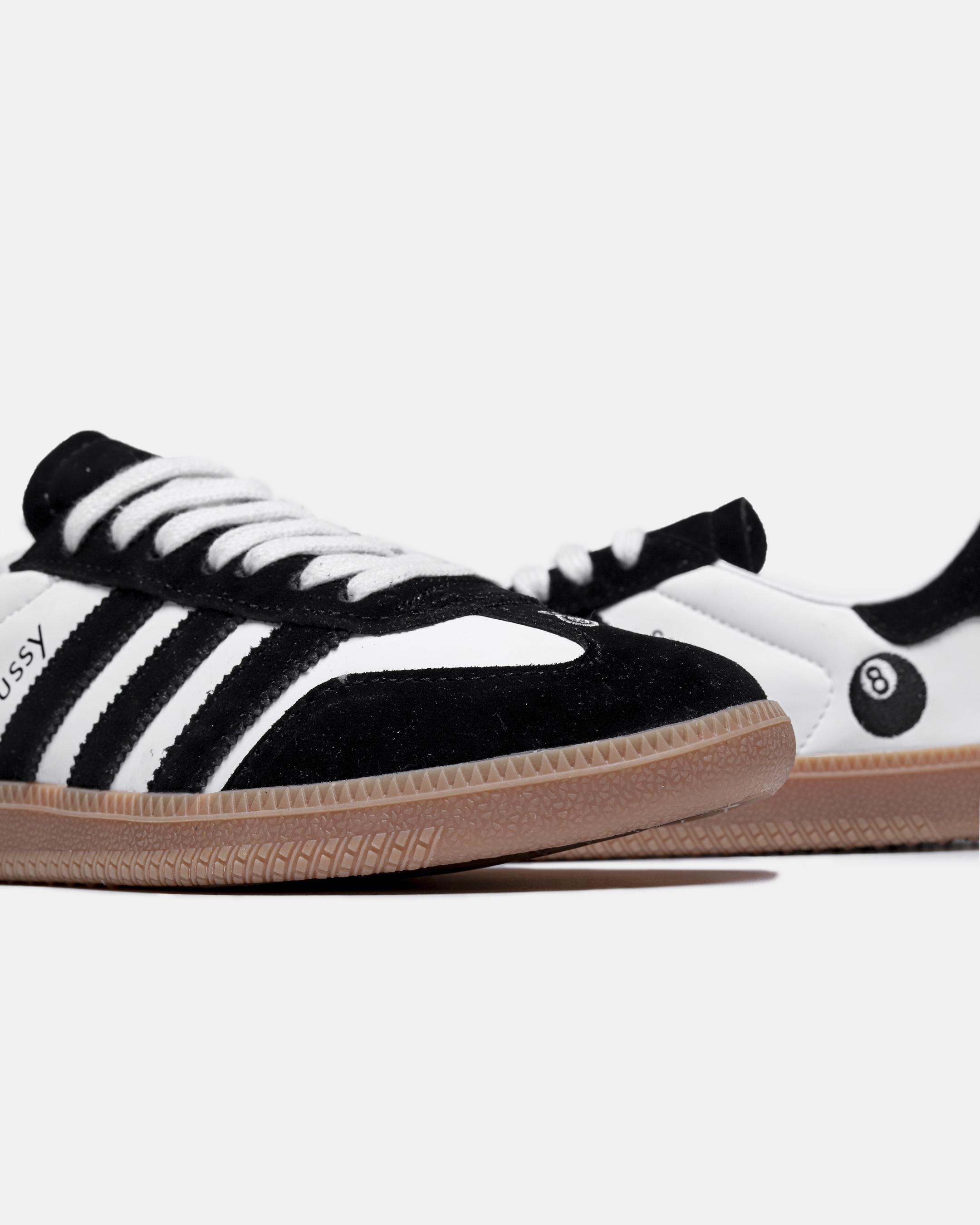 Adidas Samba x Stüssy 8 Ball Black White - изображение 4