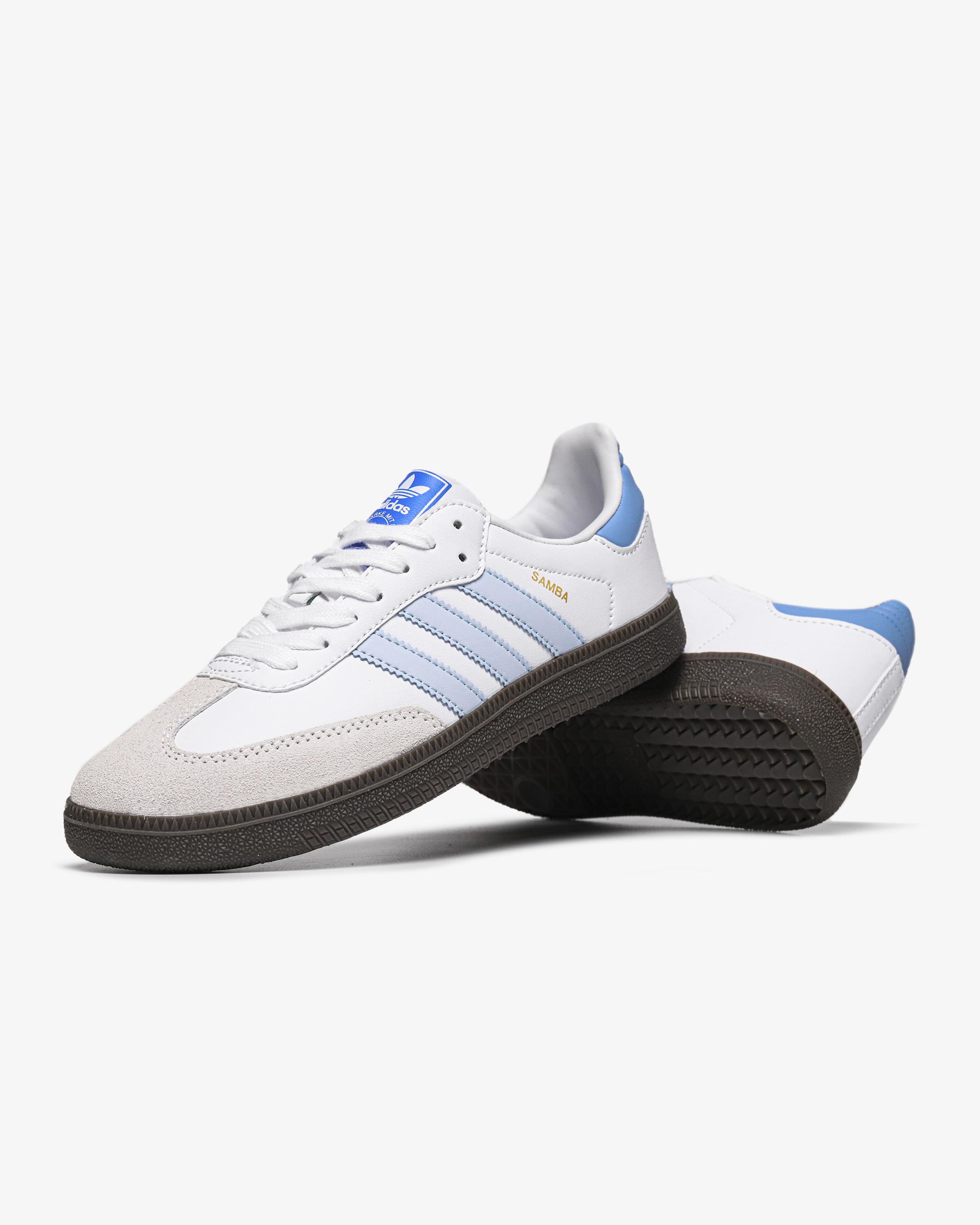 Adidas Samba OG White Sky Blue Gum - изображение 8