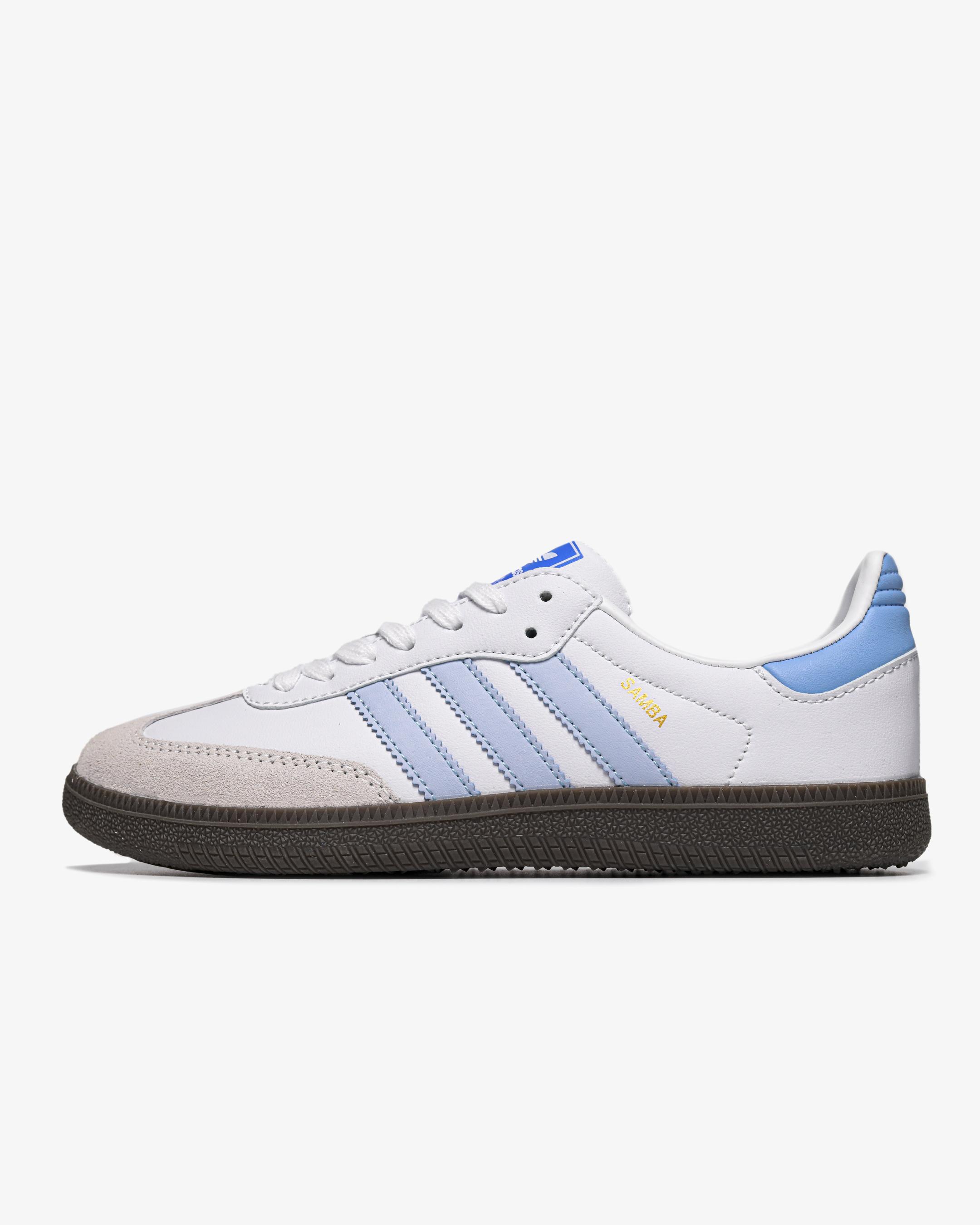 Adidas Samba OG White Sky Blue Gum