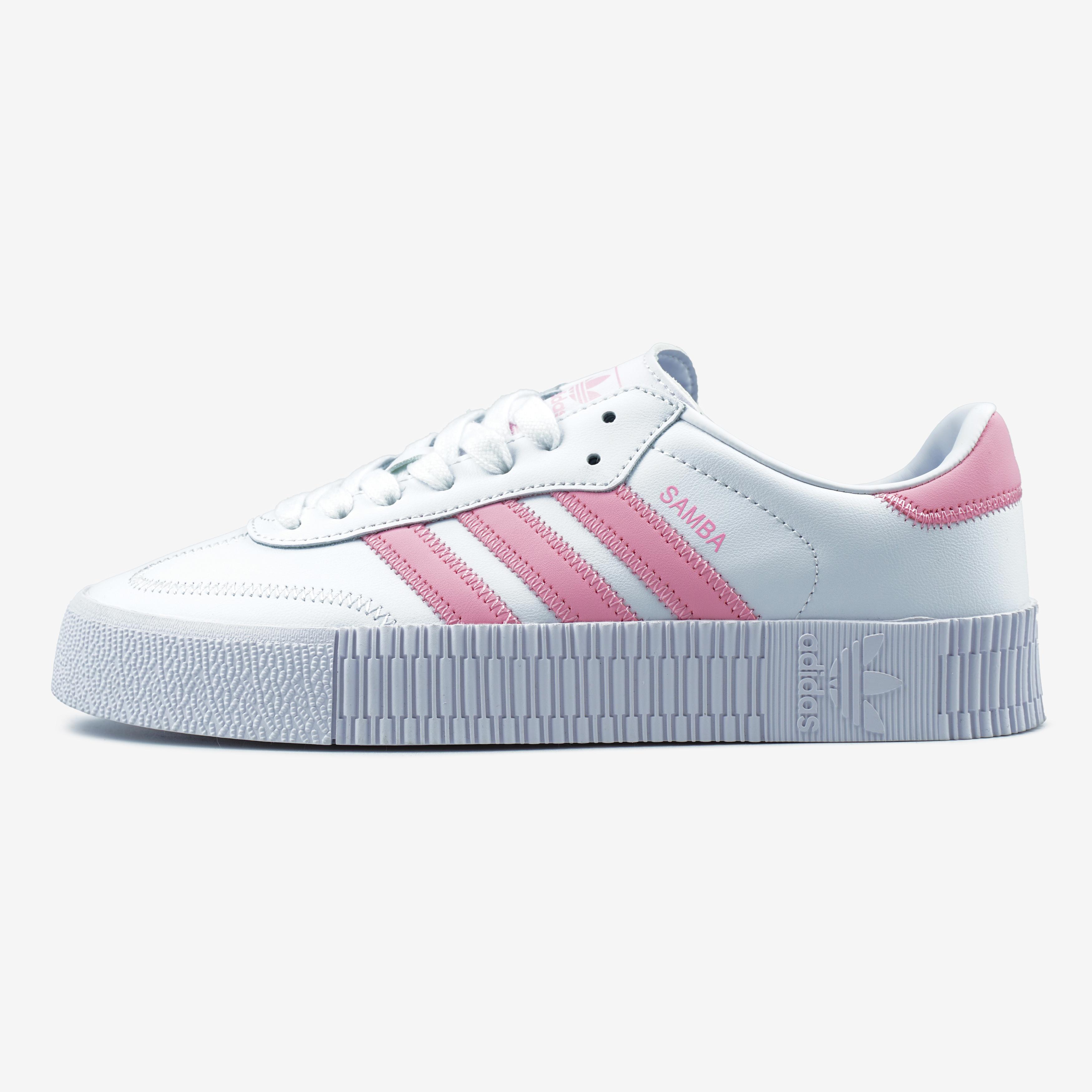 Adidas Samba Platform White Pink