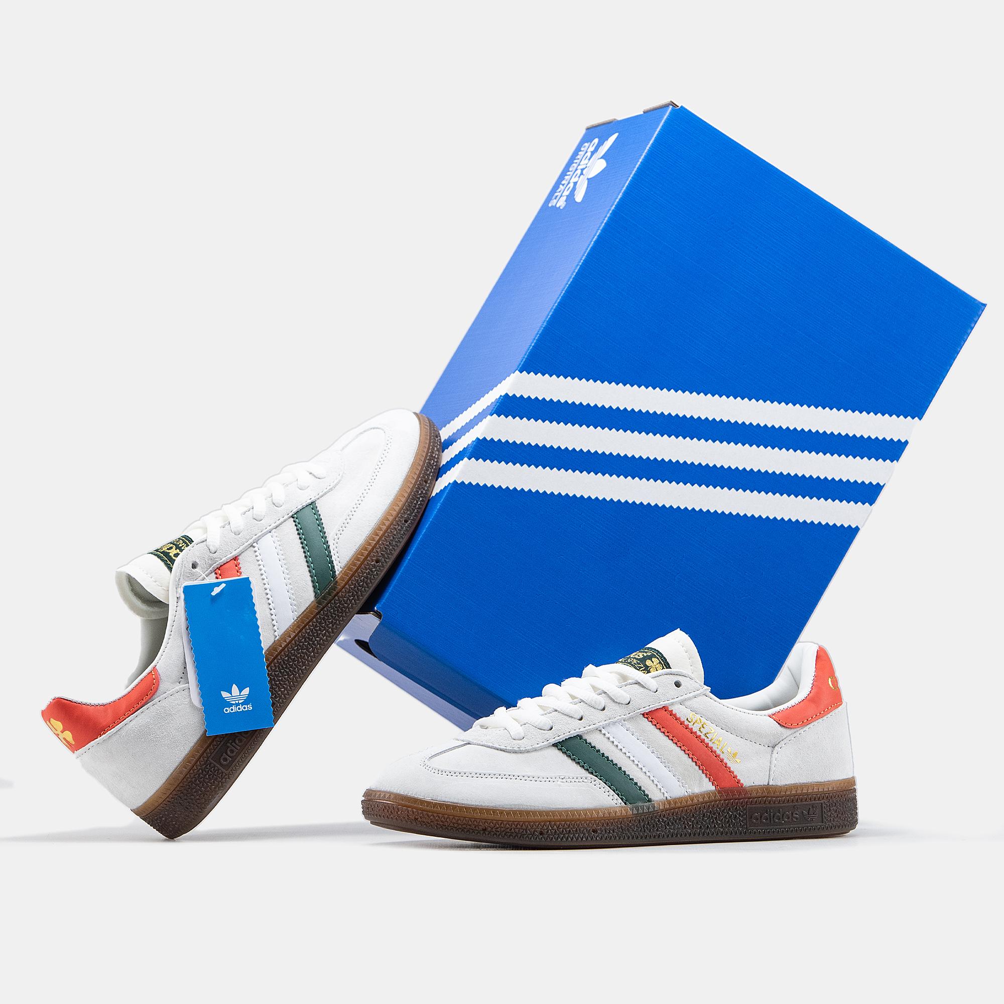 Adidas Handball Spezial St. Patrick's Day "White Green Orange" - изображение 5