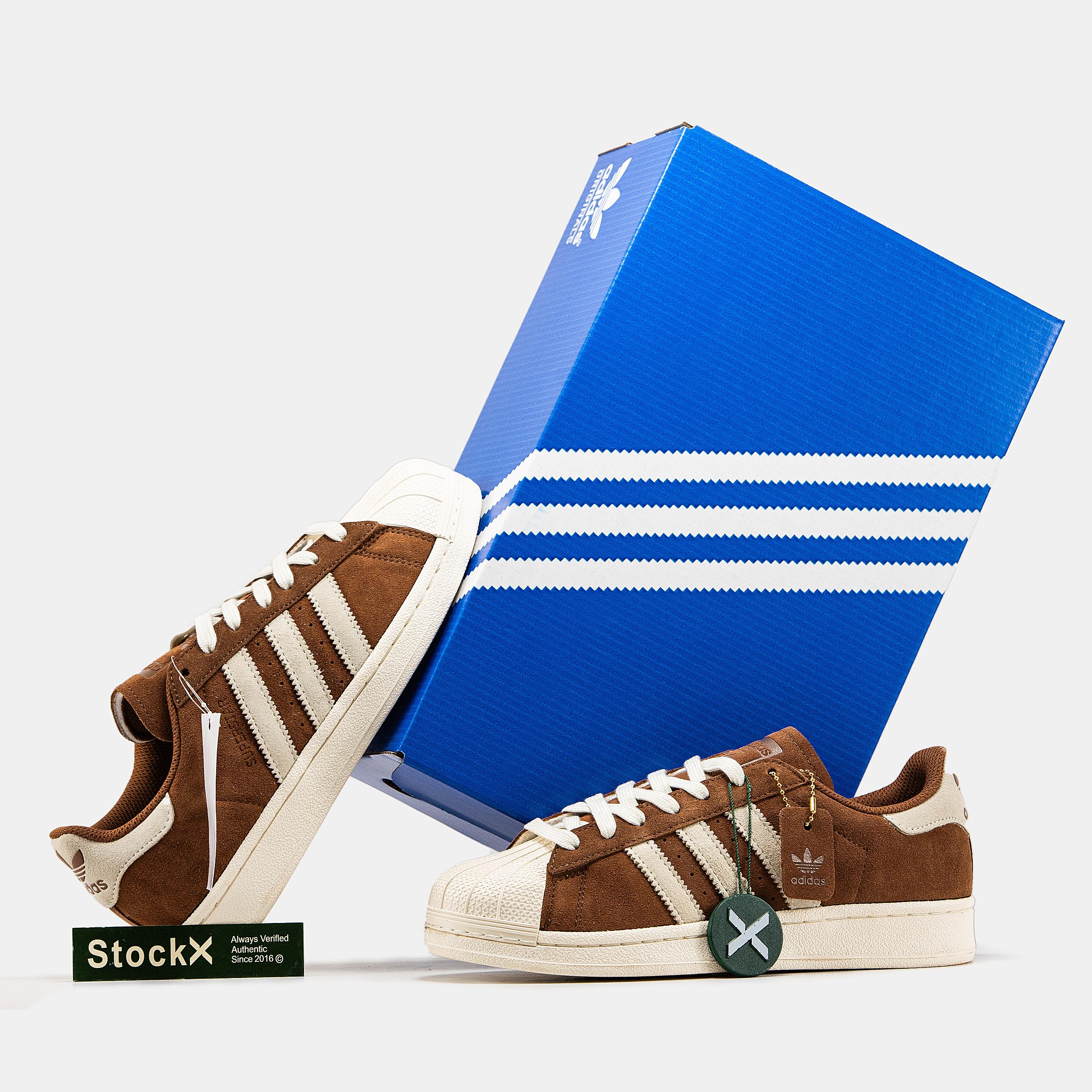 Adidas Superstar Brown White - изображение 8