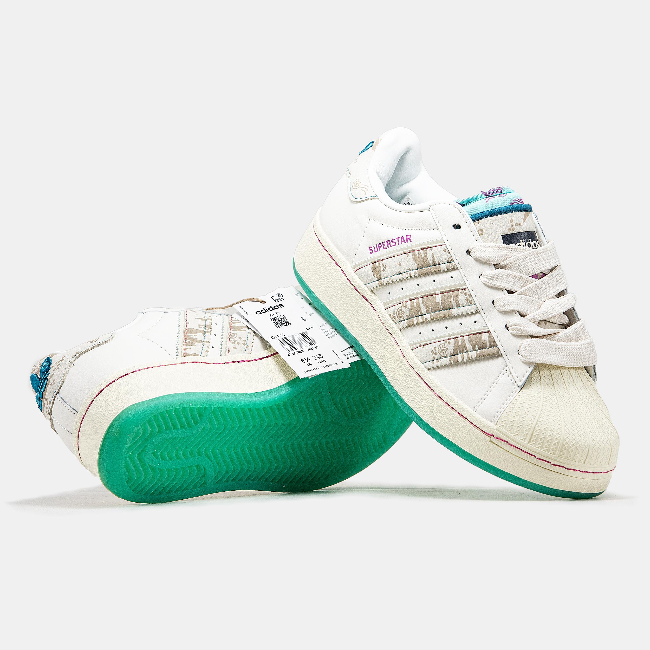 Adidas Superstar x FeiFei Ruan White Beige Multi - изображение 2